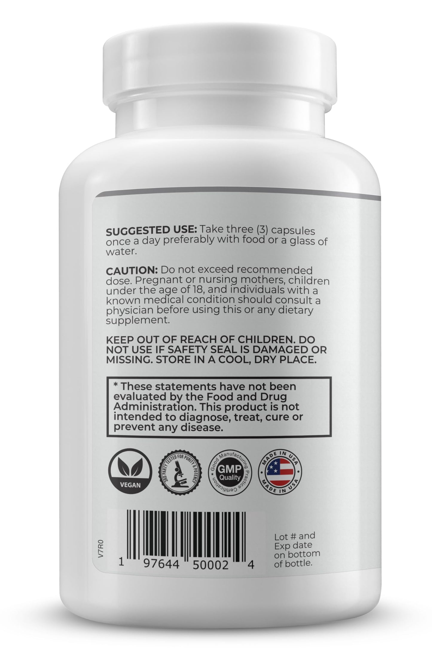Socotra Health Magnesium Glycinate - High Absorption Magnesium Supplement for Sleep, Relaxation - Chelated - Gluten Free, 120 Capsules
