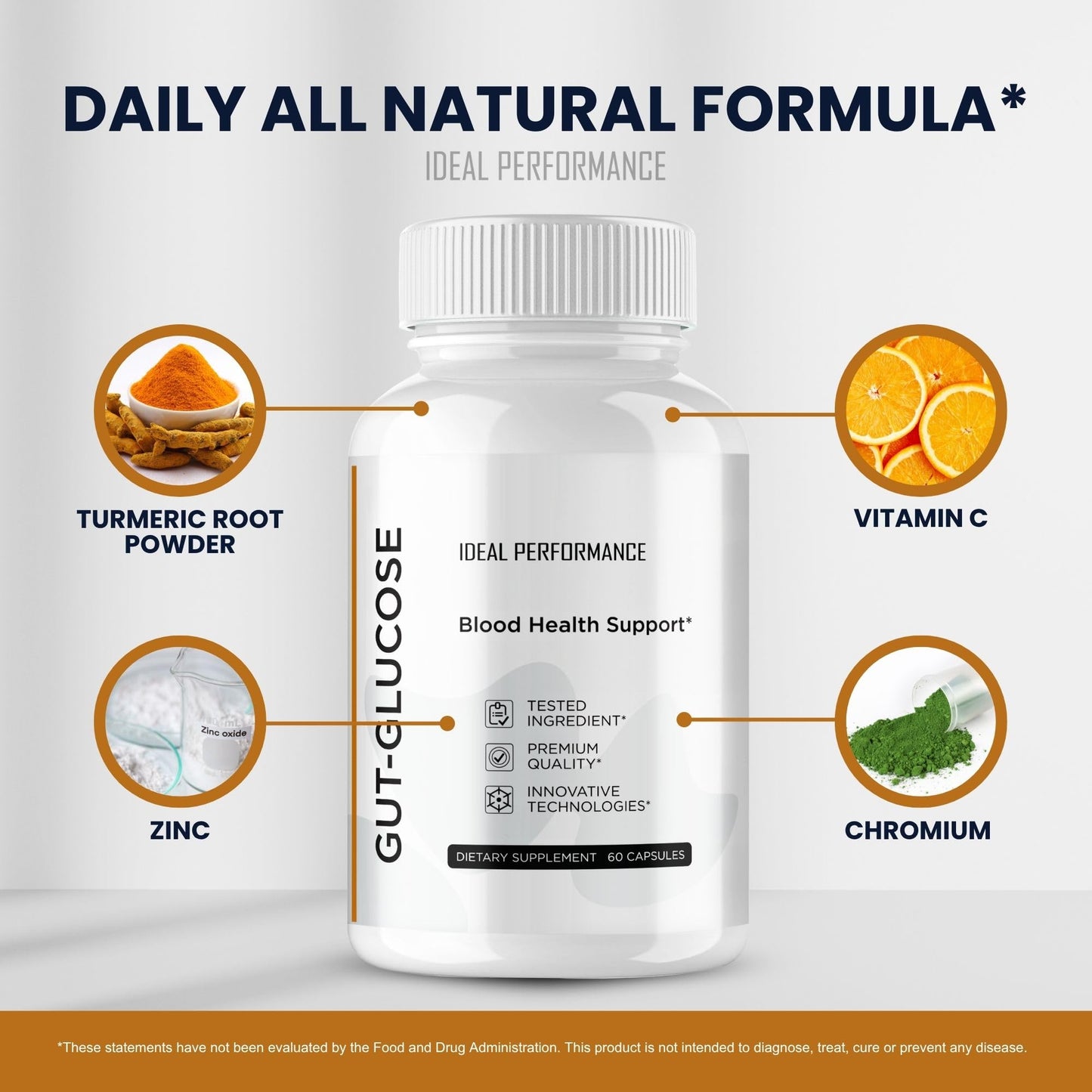 IDEAL PERFORMANCE Gut Glucose Capsules 120