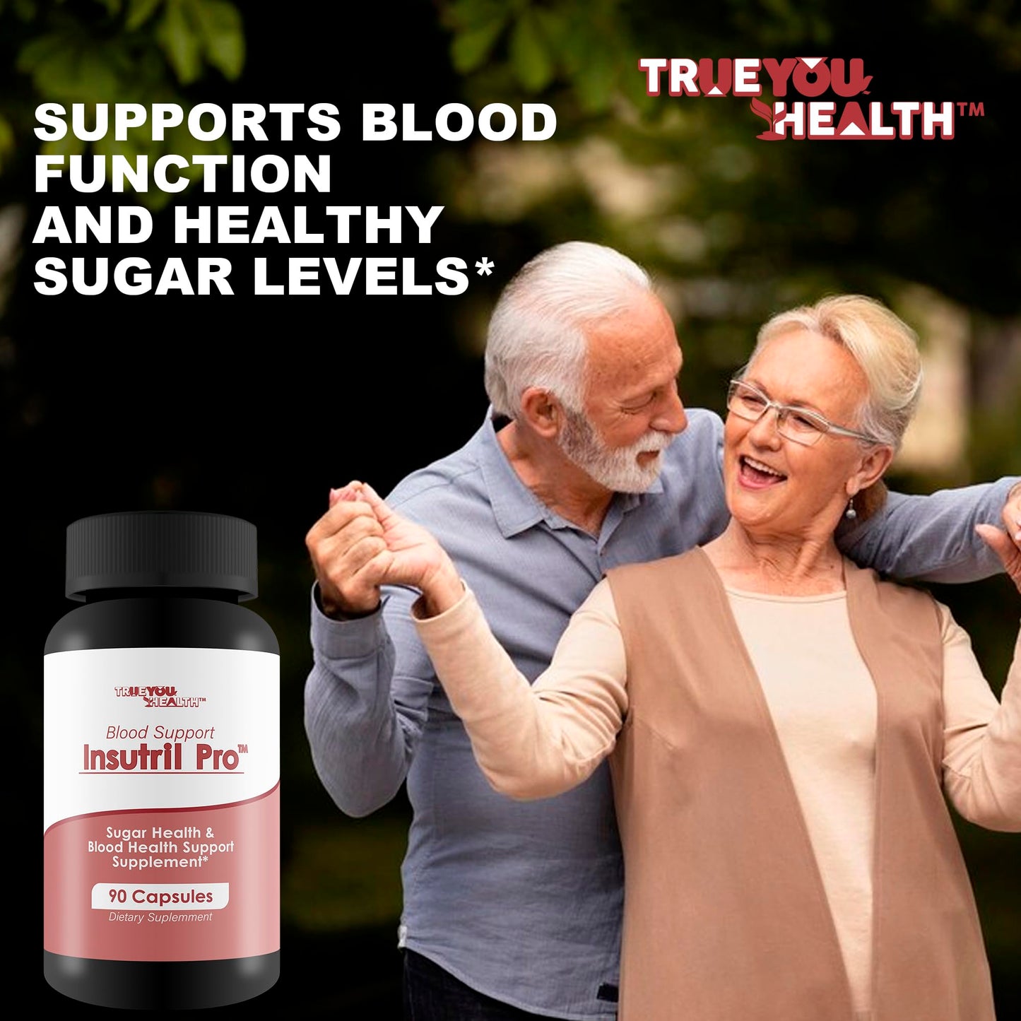True You Health Blood Support Insutril Pro Capsules 90 Count