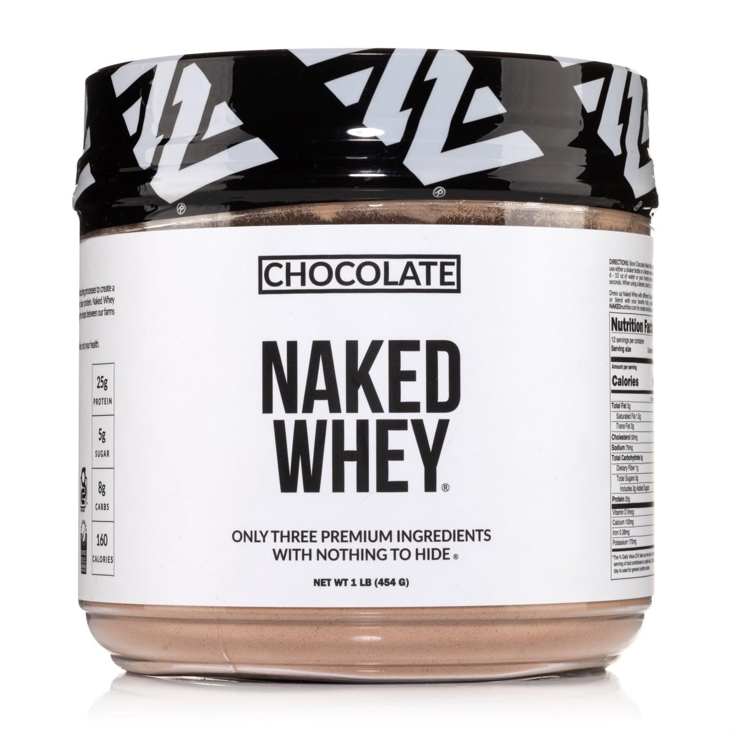 NAKED Chocolate Whey Protein Powder 16 Servings