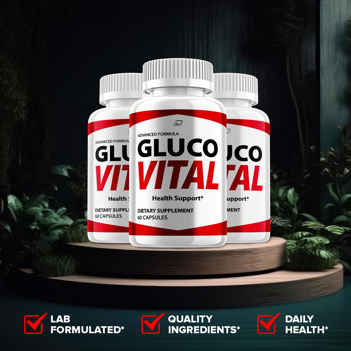 Indelo Gluco Vital Capsules 300 Capsules