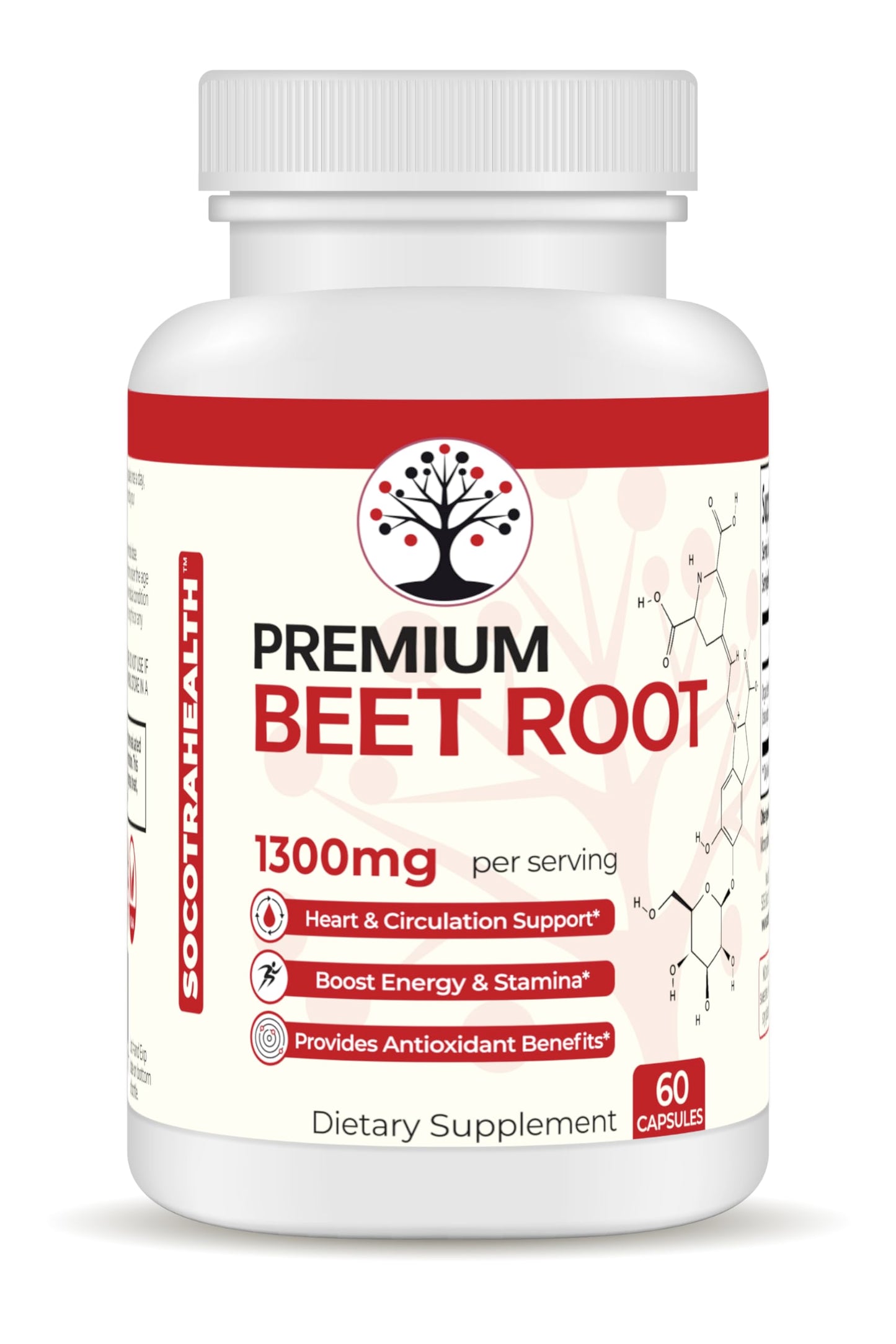 Socotra Health Beet Root 60 Capsules
