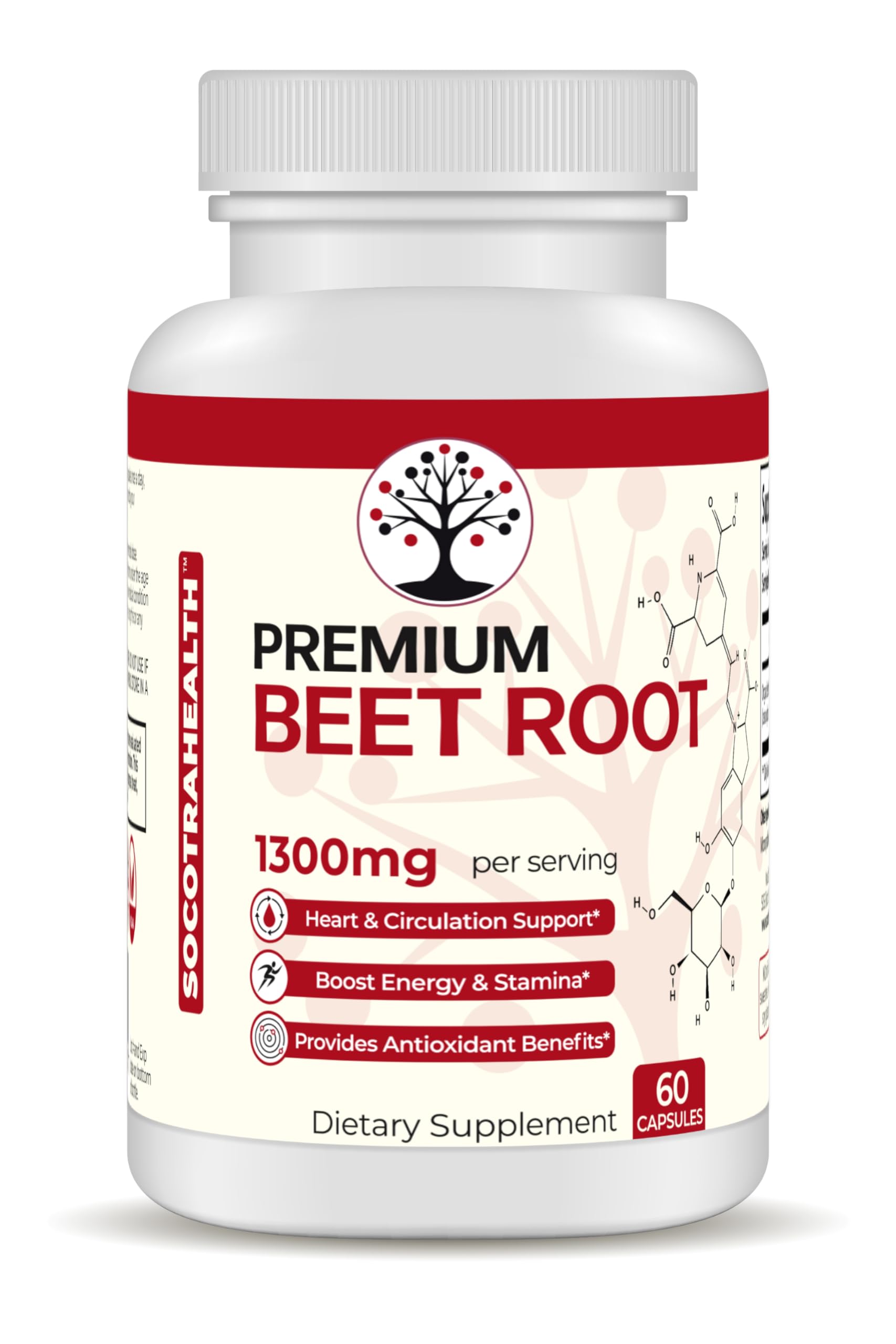 Socotra Health Beet Root 60 Capsules