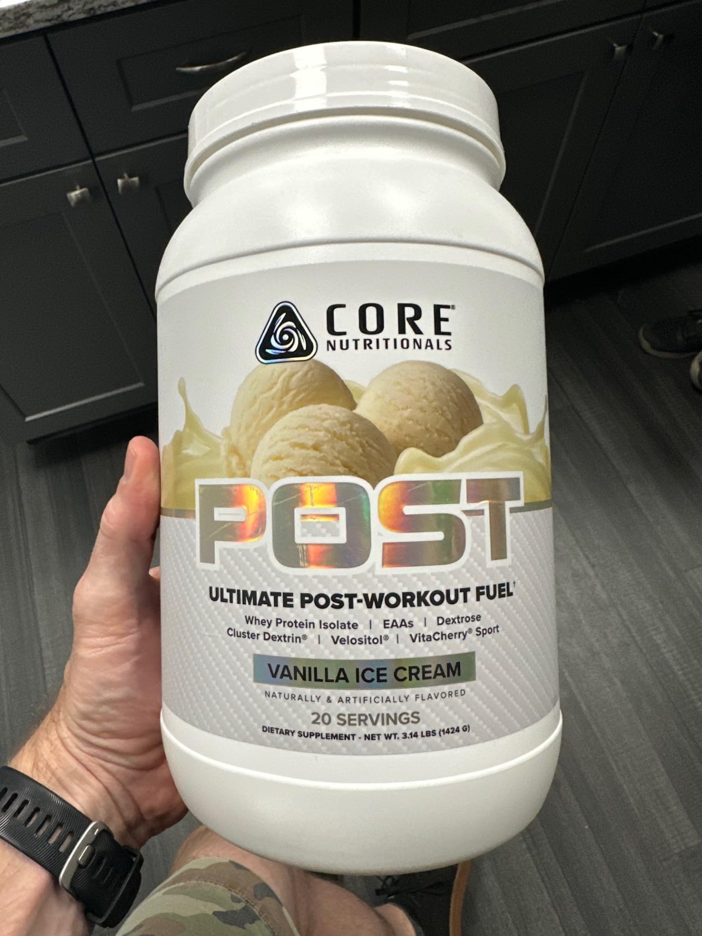 Core Nutritionals Post Ultimate Post-Workout Recovery Matrix Powder 50.2 oz Vanilla Ice Cream