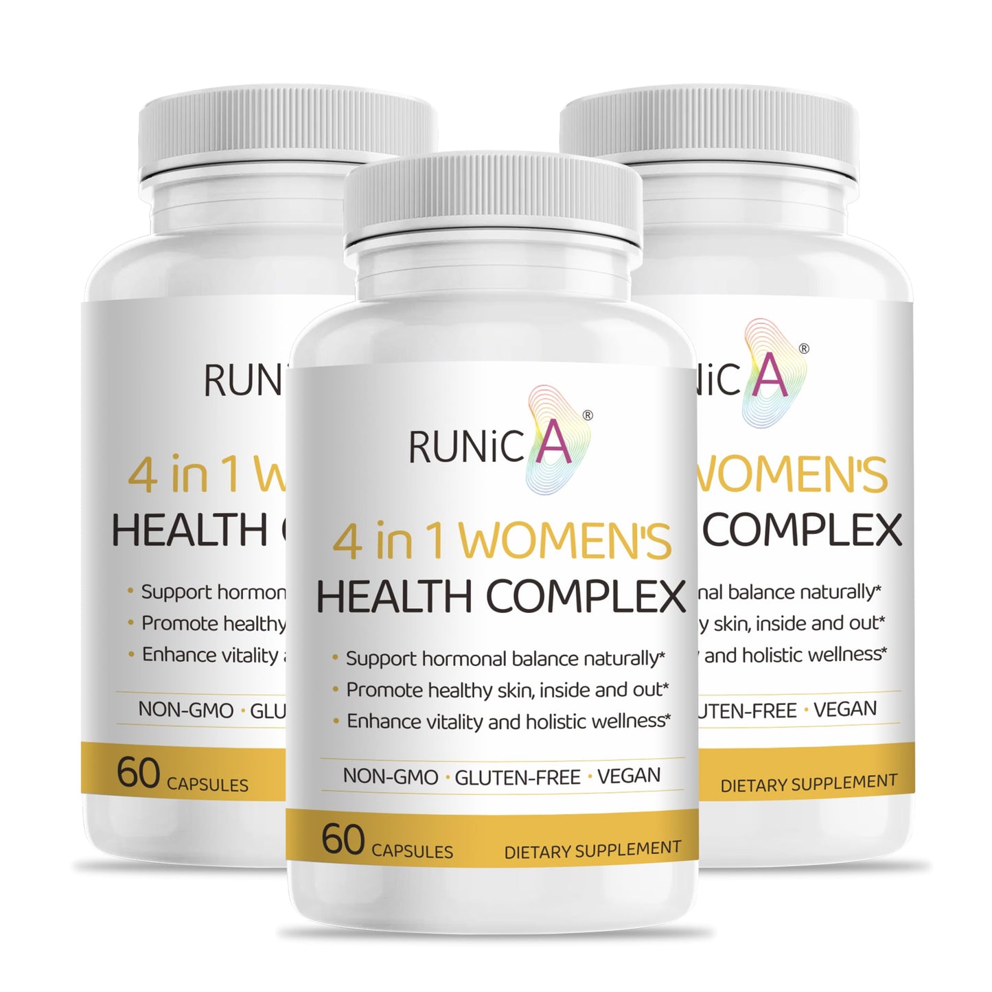 RUNICA 4in1 Women's Hormone & Beauty Complex Capsules 180 Capsules