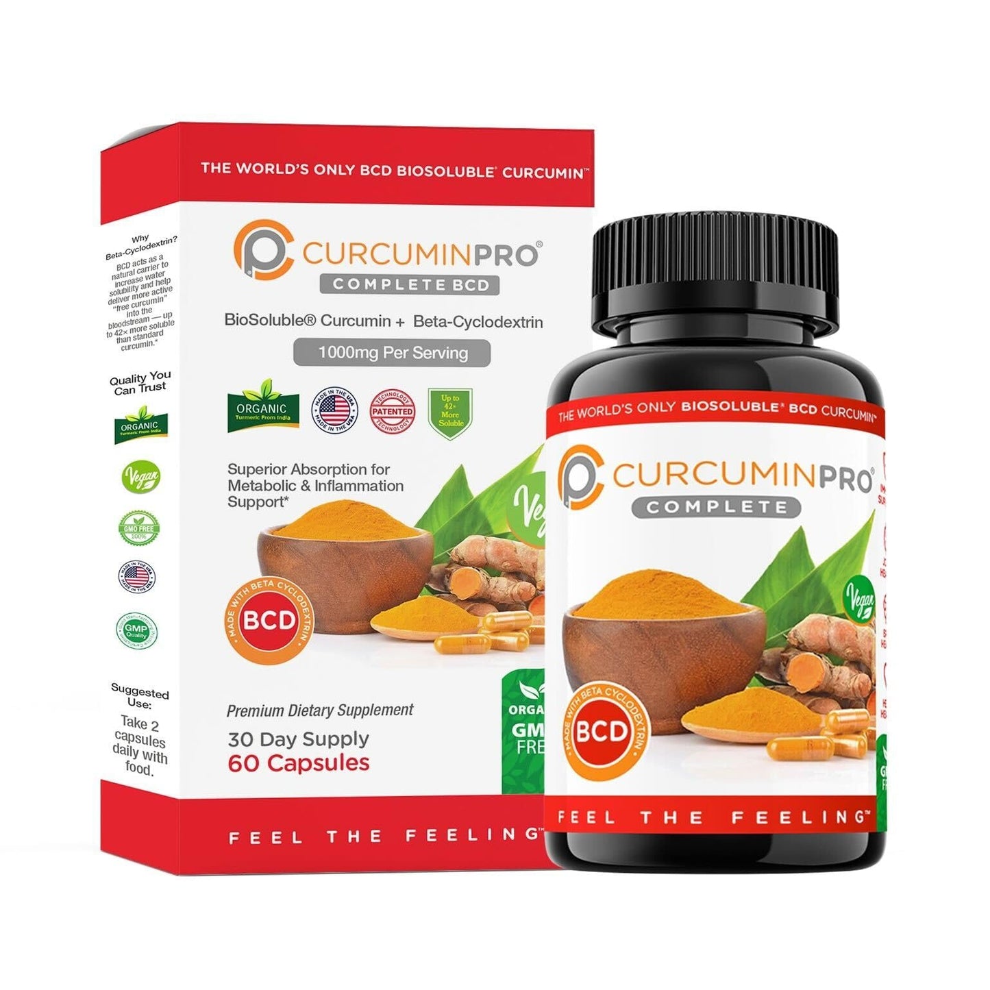 curcuminpro Complete BCD Capsule 60 Count