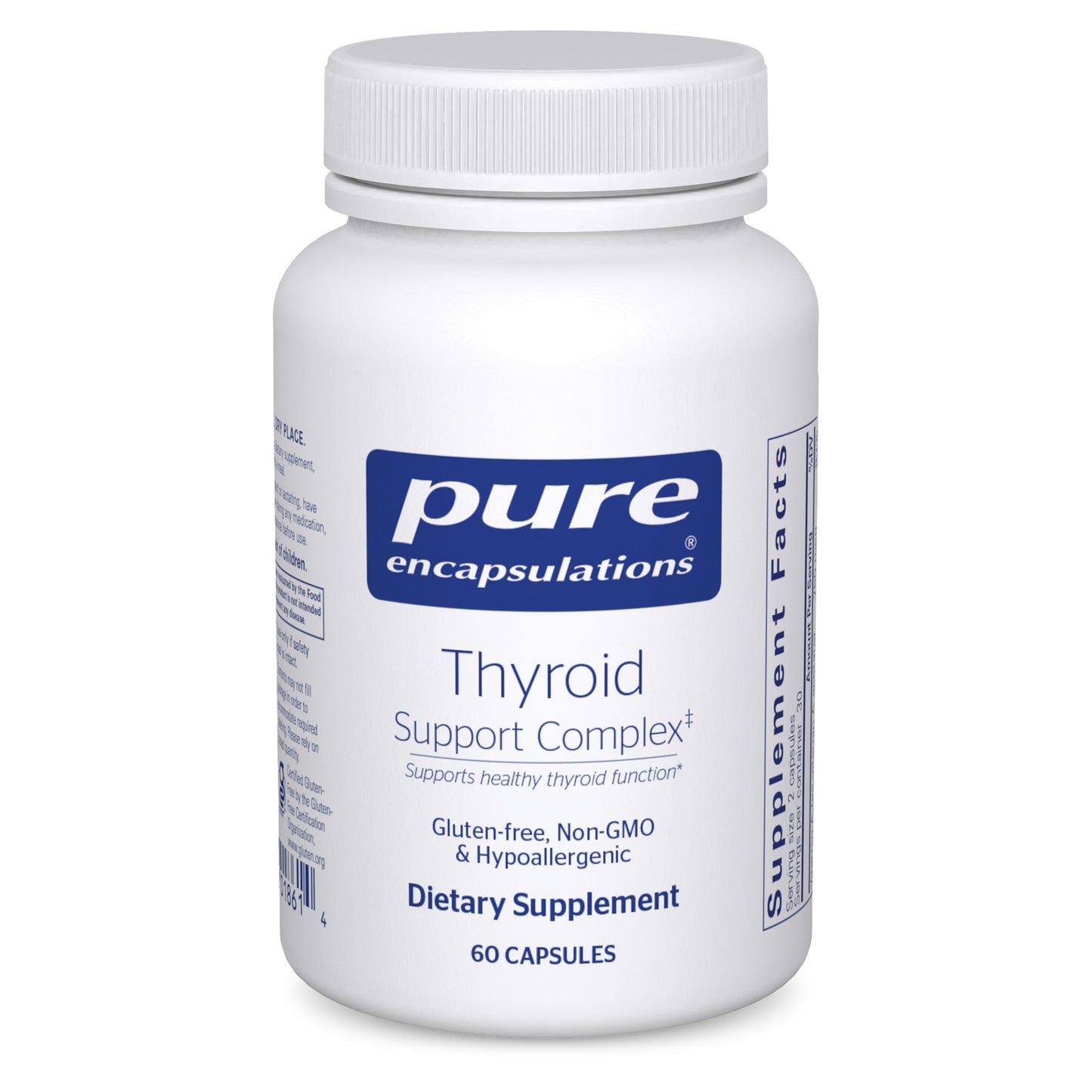 Pure Encapsulations Thyroid Support Complex 60 Capsules