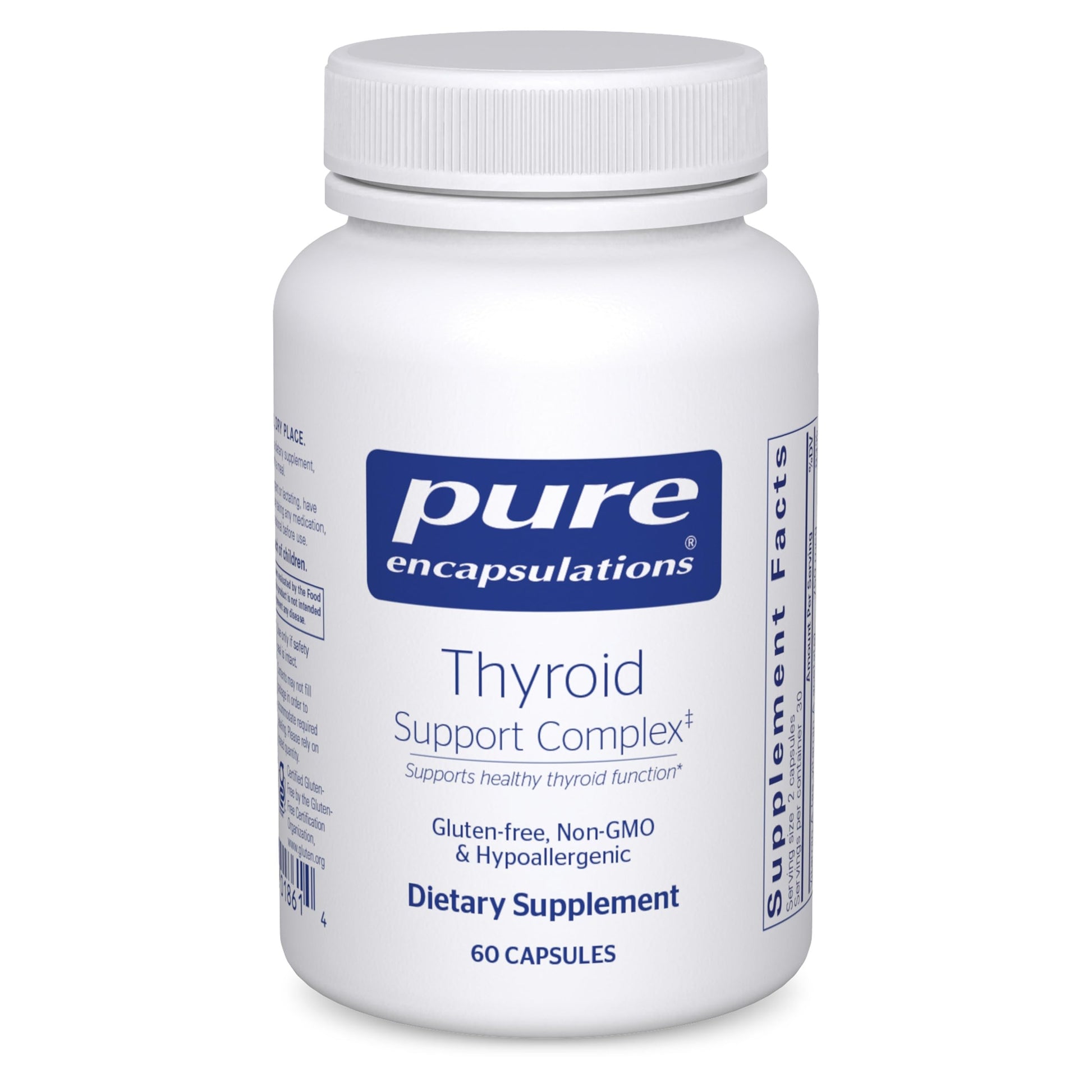 Pure Encapsulations Thyroid Support Complex 60 Capsules