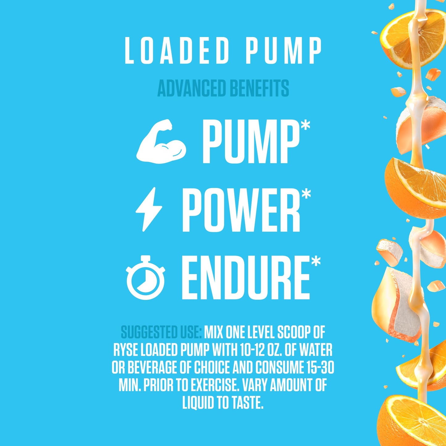 RYSE Up Supplements Ryse Loaded Pump Pre Workout Powder 11.3 Ounce