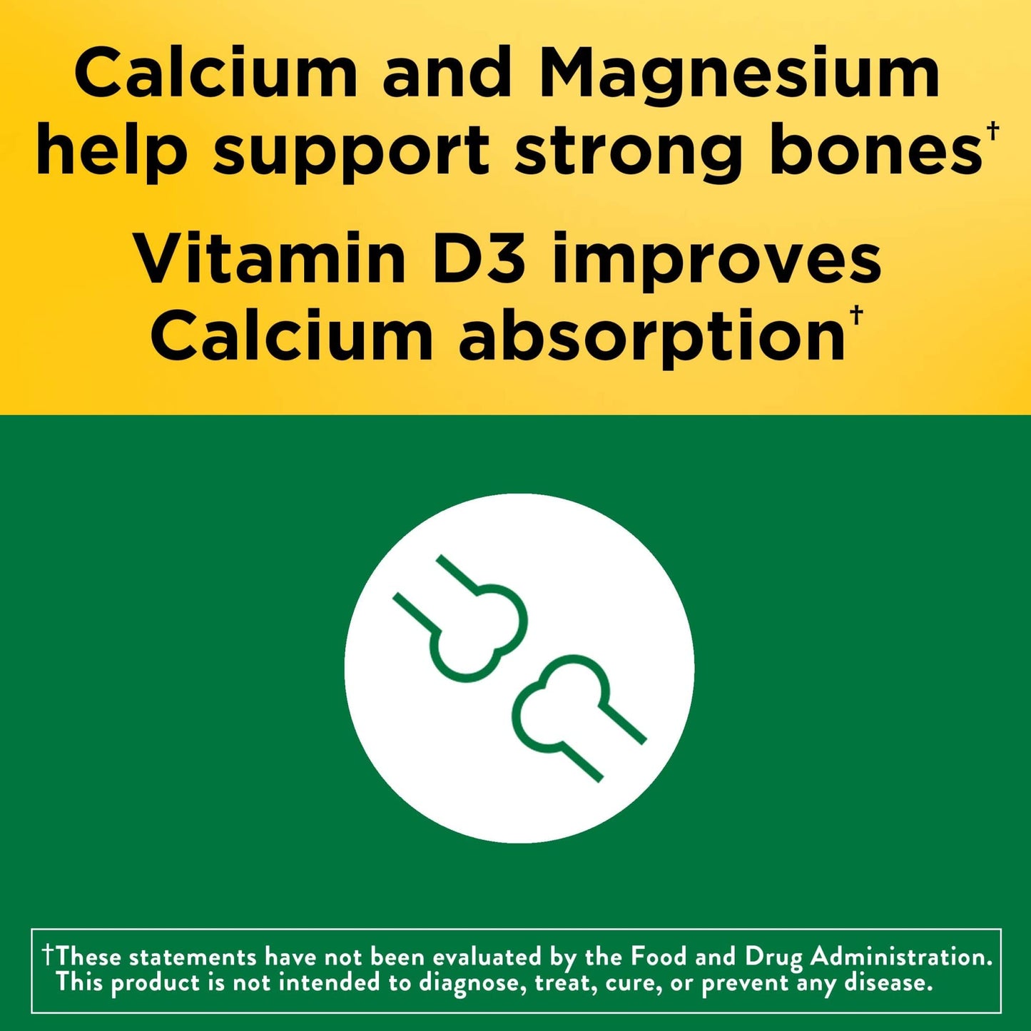 Nature Made Calcium Magnesium Zinc with Vitamin D3 300 Tablets