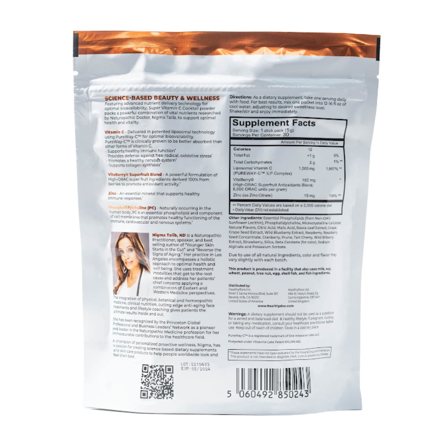 DR. NIGMA Super Vitamin C Cocktail Powder 5.3 oz