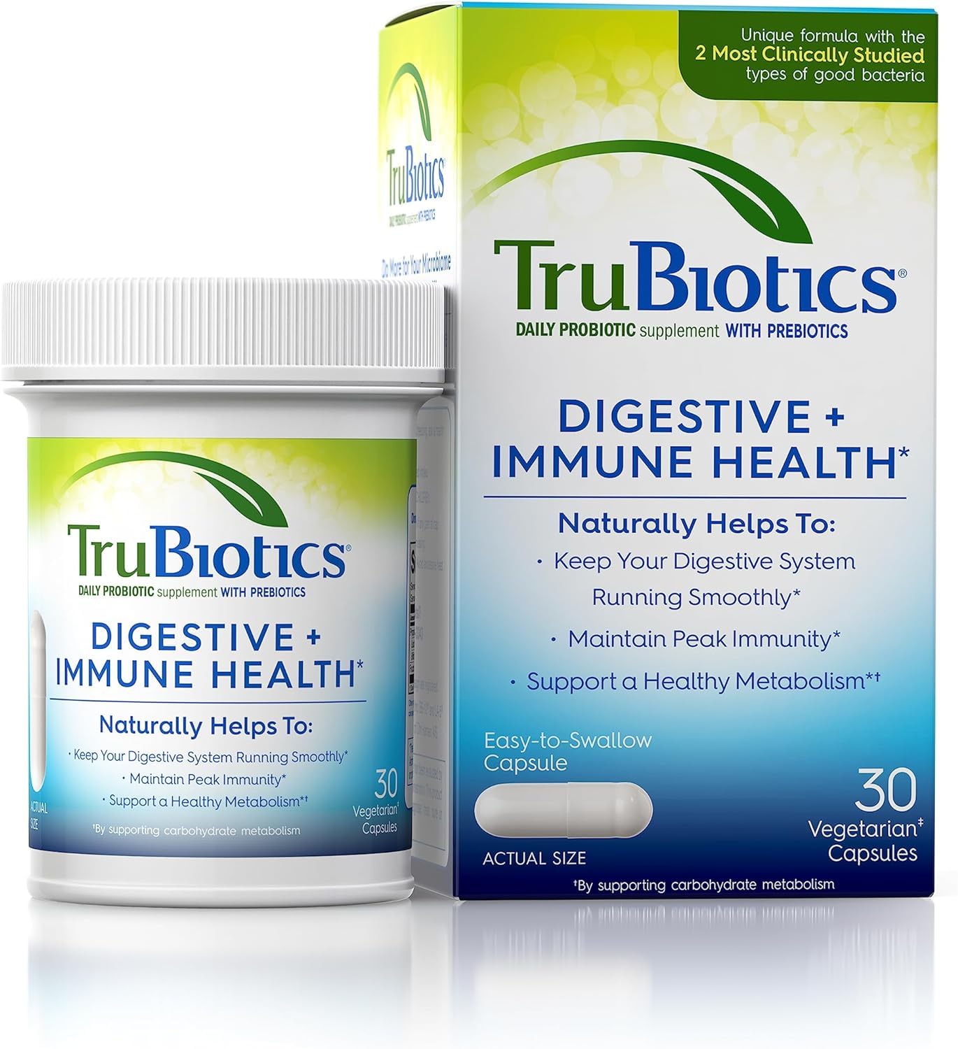 ONE A DAY TRUBIOTICS Daily PROBIOTIC Capsules 30 Count