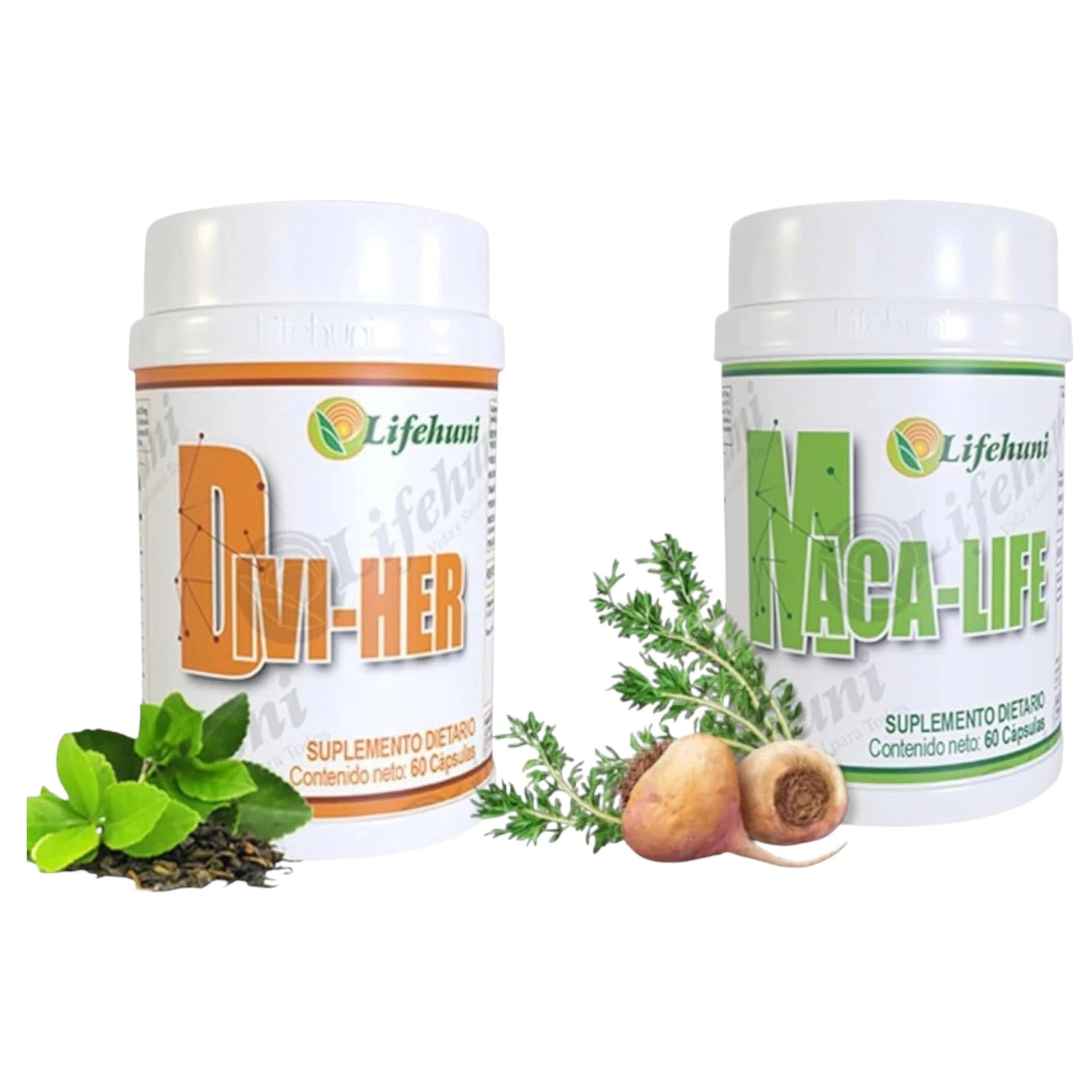 Yahve Divi-Herb & Maka Life Herbal, 60 Capsules