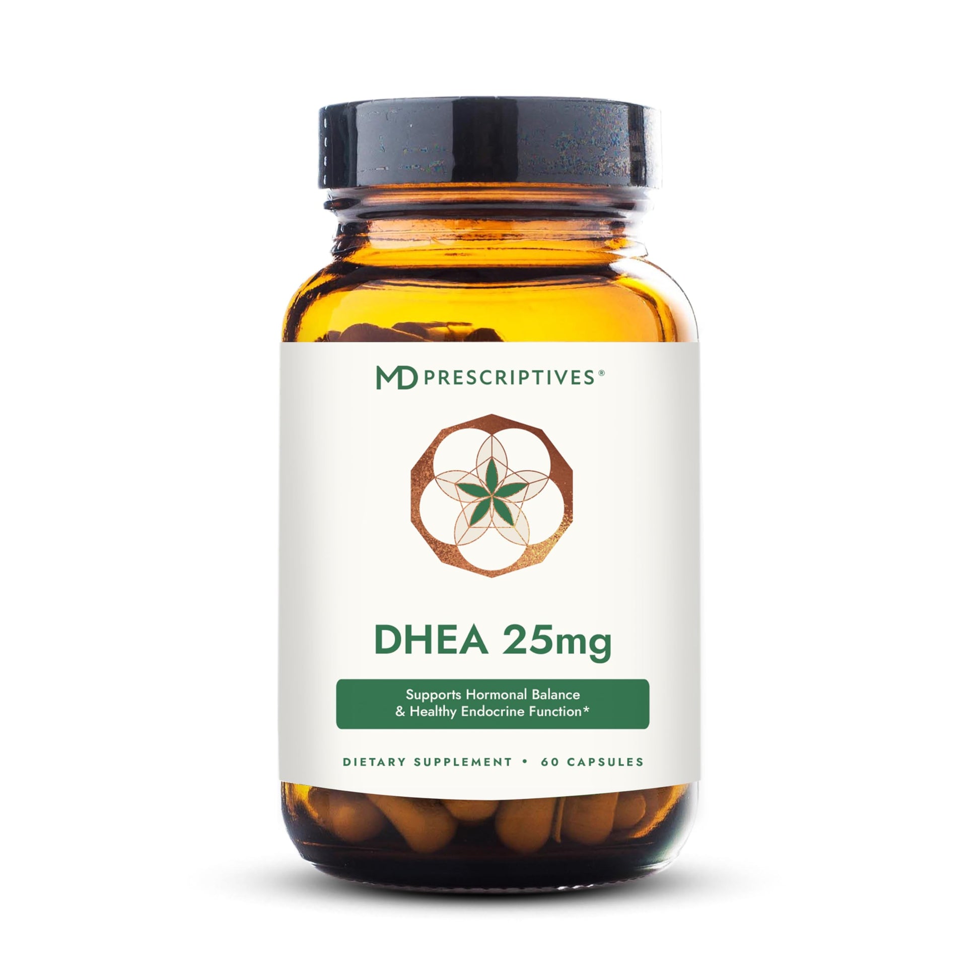 MD Prescriptives DHEA 25mg Dietary Supplement Capsules, 60 Count