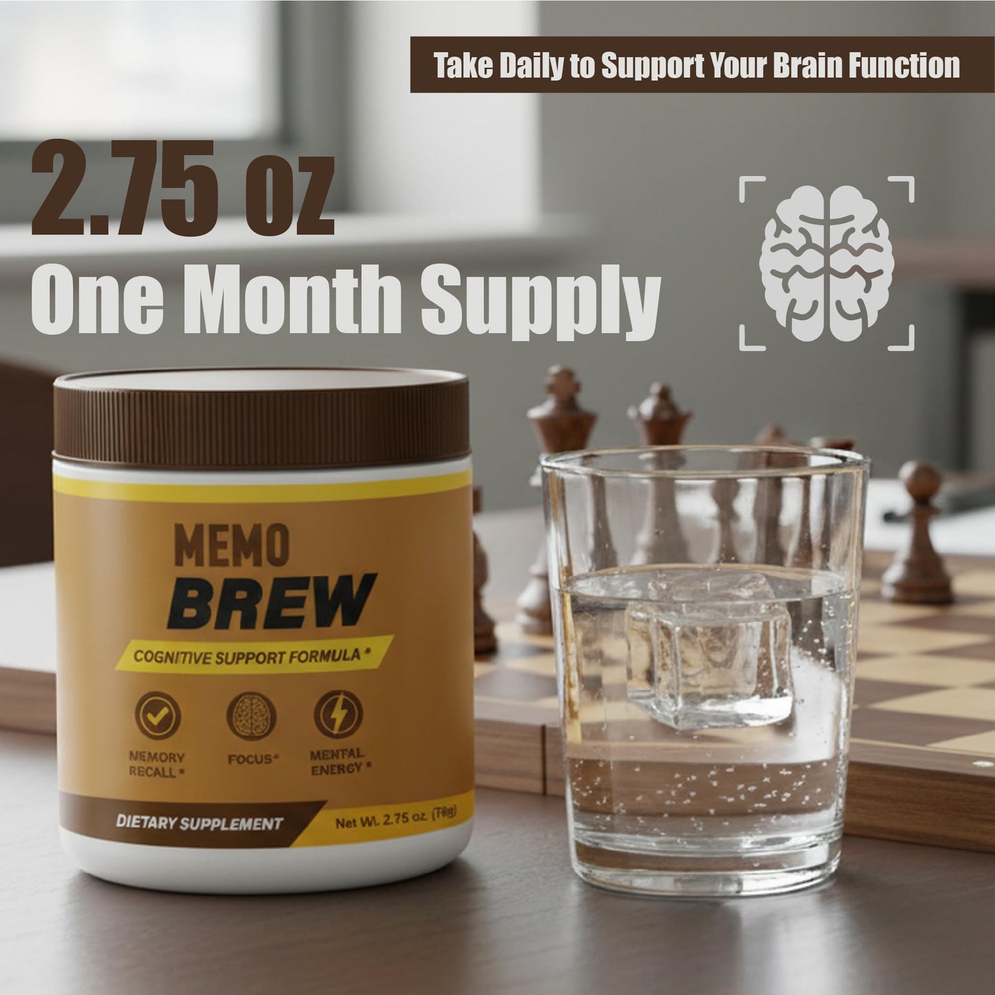SPRESSO Memo Brew Powder 5.5 oz