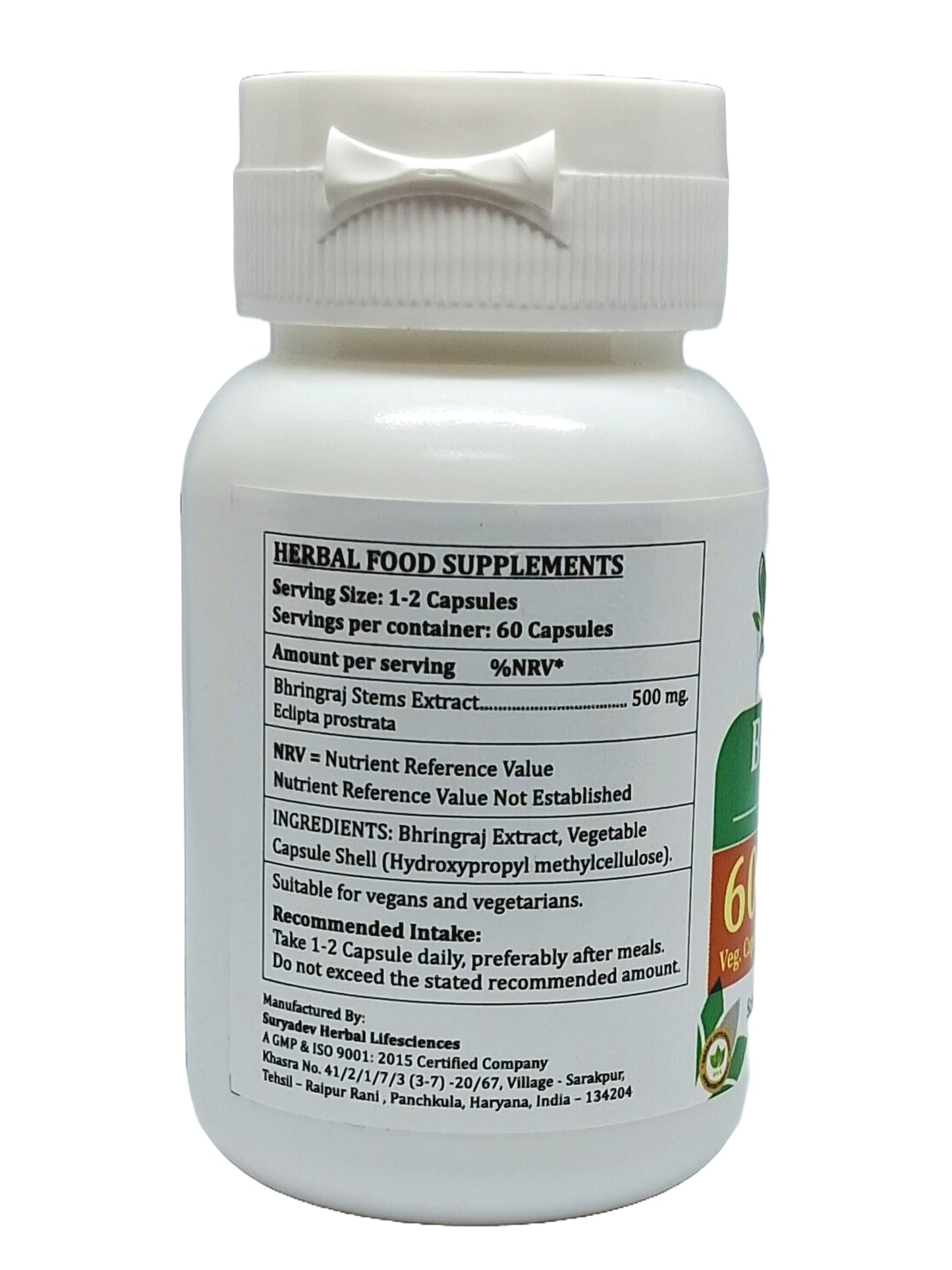 Satya Naturals Bhringraj Forte Capsules 500 mg, 240 Capsules