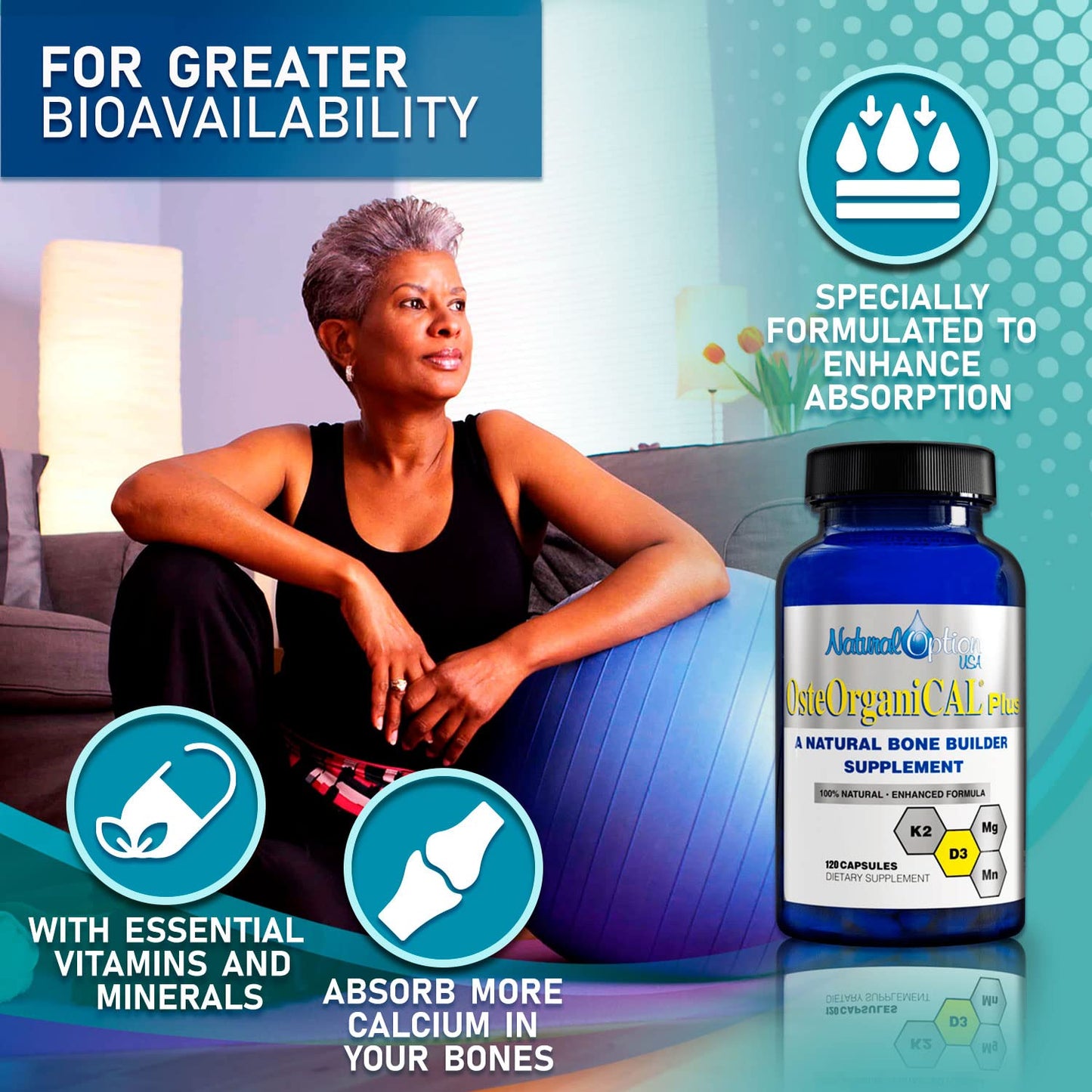 Osteorganical Plus Variations Capsule 120 Count