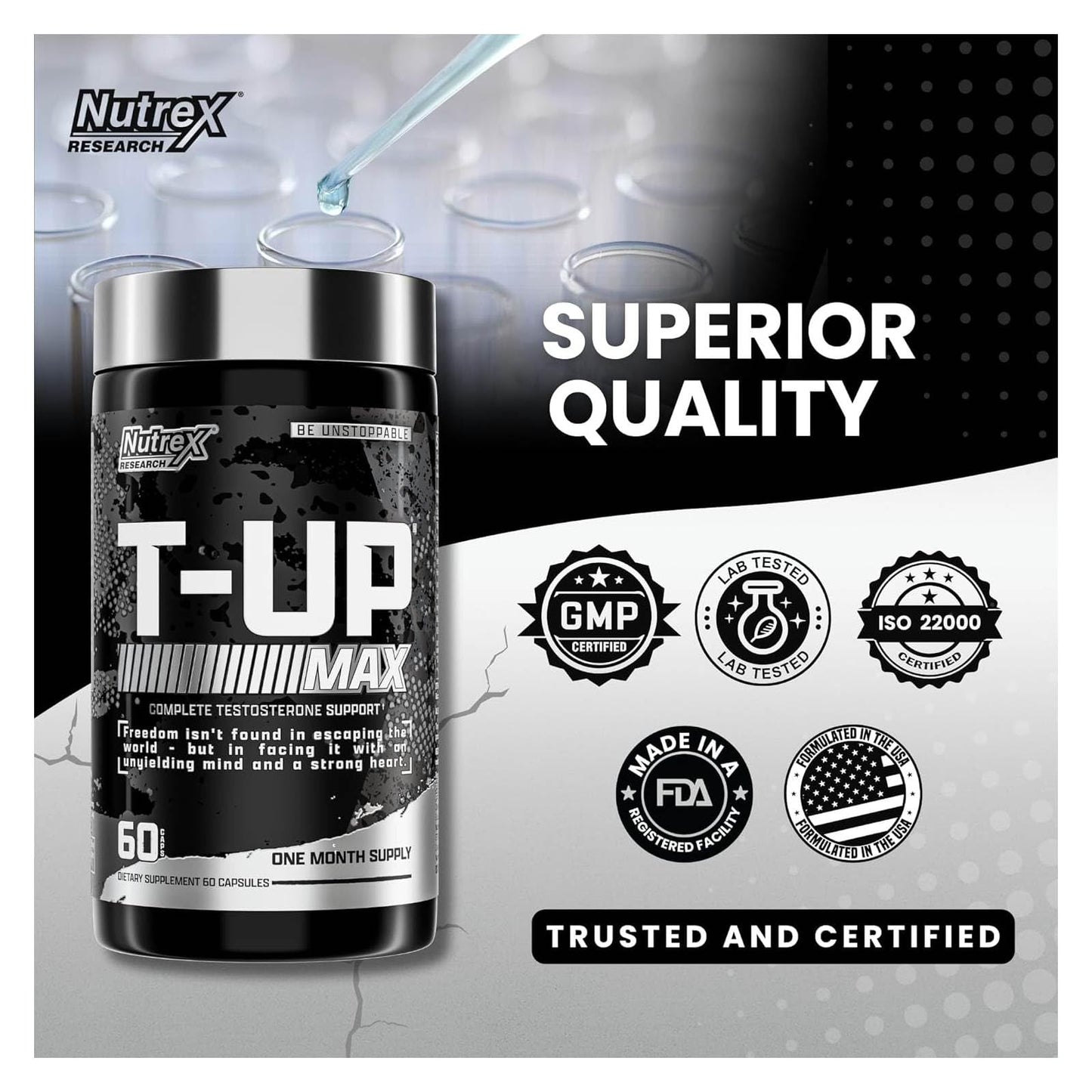 Nutrex Research T-Up Booster Capsules 60