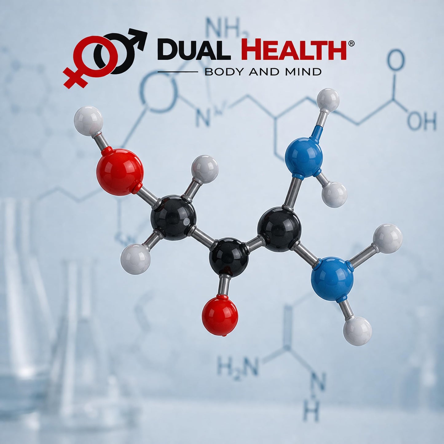 Dual Health Body & Mind L-Glutamine Powder 88.1849 oz