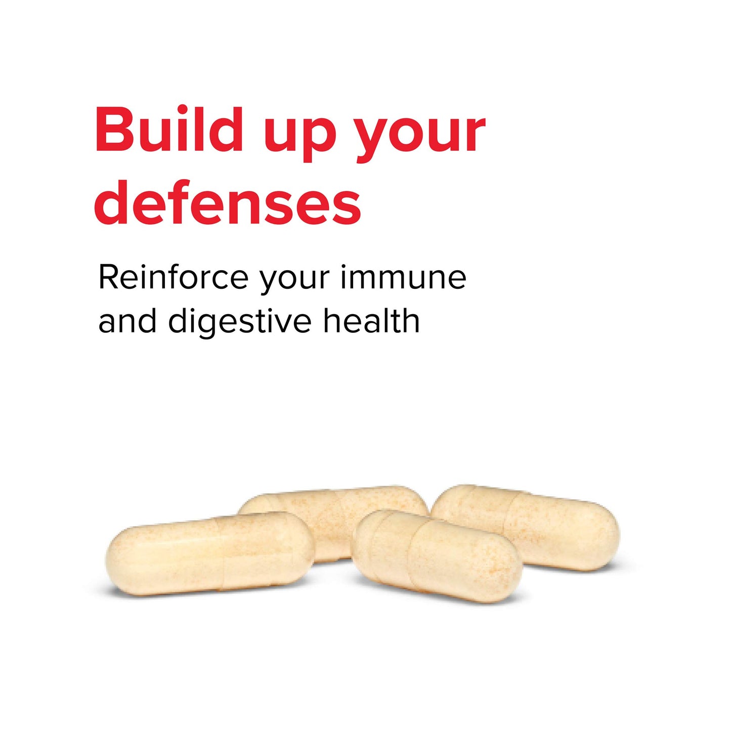 Vibrant Health Immune Defense, Natural Immune and Digestive Support 120 Capsules