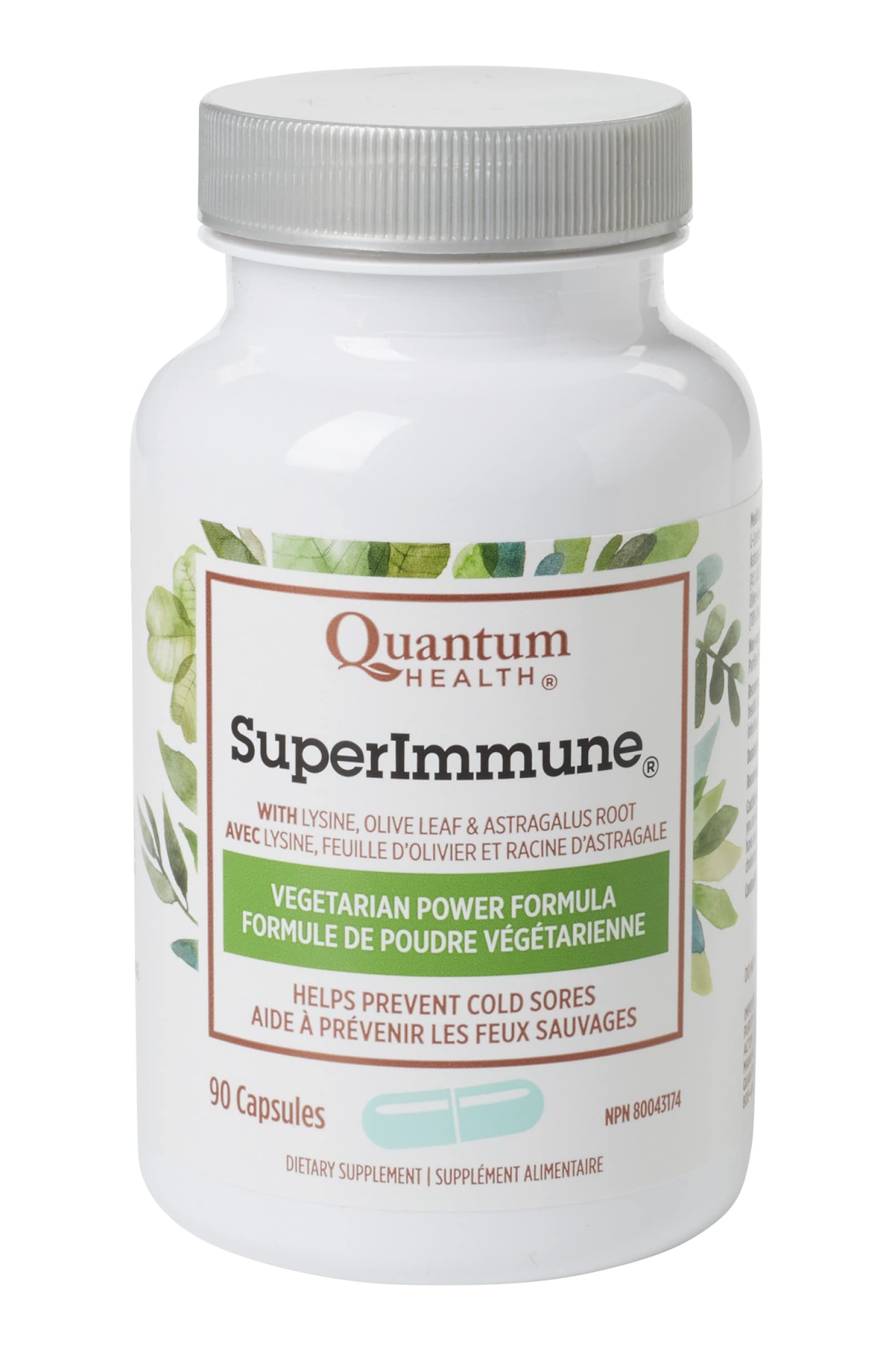 Quantum Super Immune+ Power Formula Dietary Supplement Capsules, 90 Count