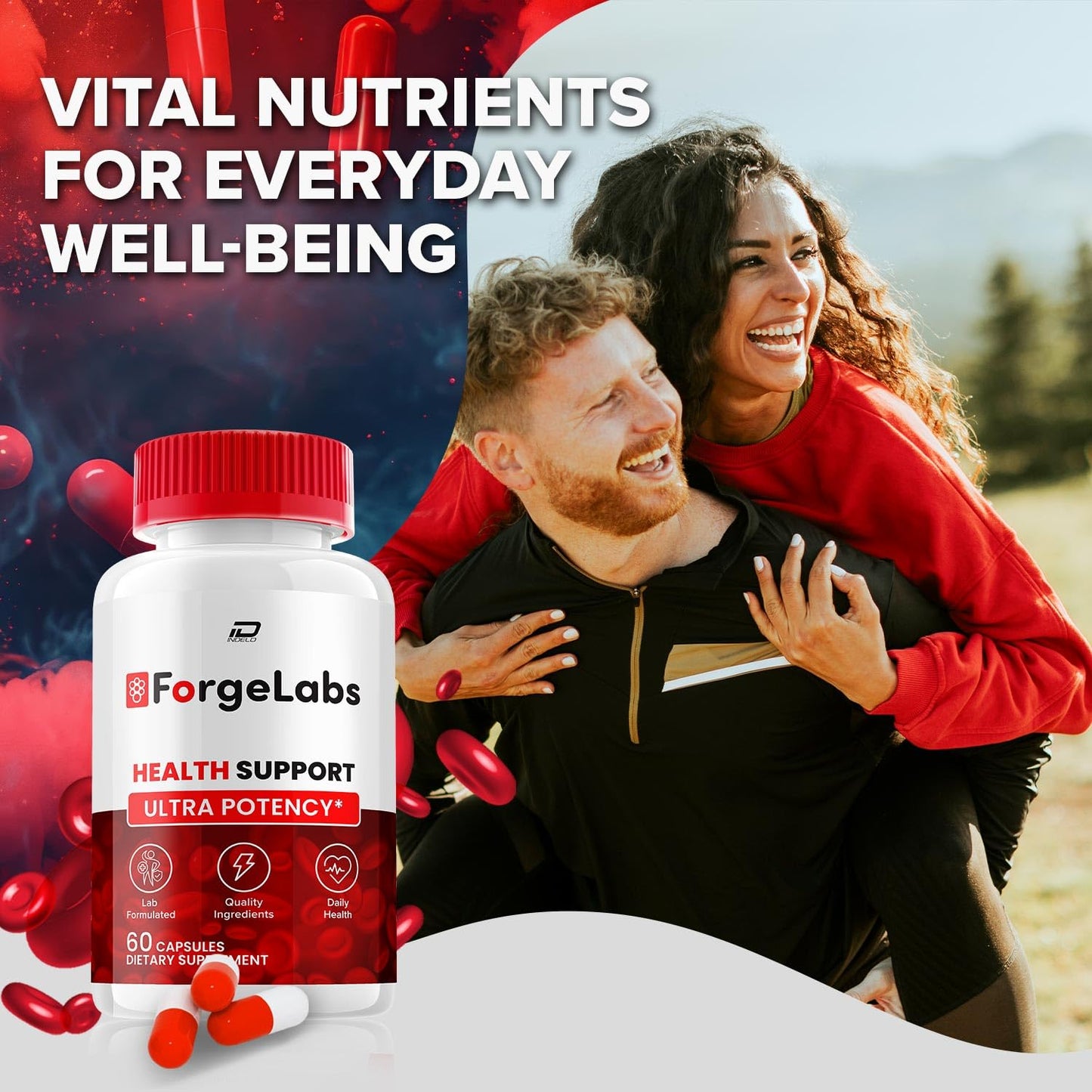 Indelo ForgeLabs Capsules 180 Capsules