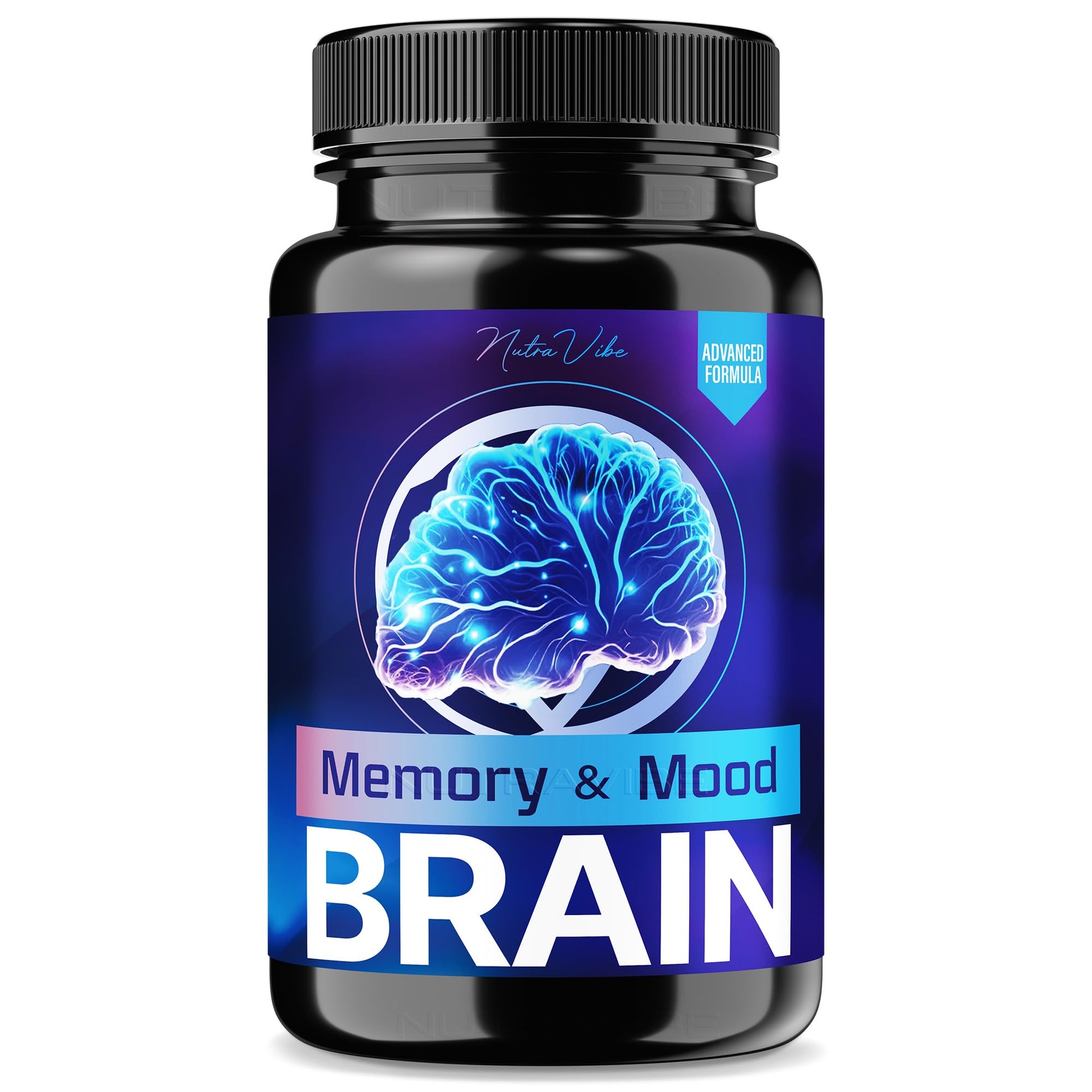 NutraVibe Memory and Mood Brain Capsule 60 Capsules