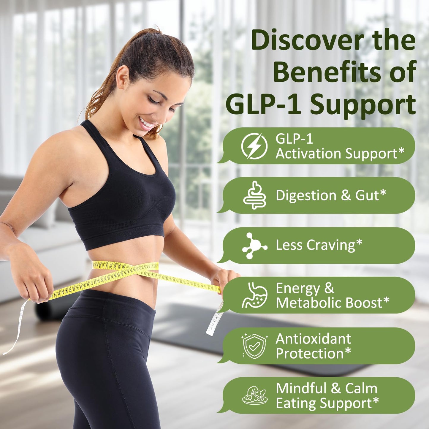 Klinovium GLP1 Supplement Gummies 180 Gummies