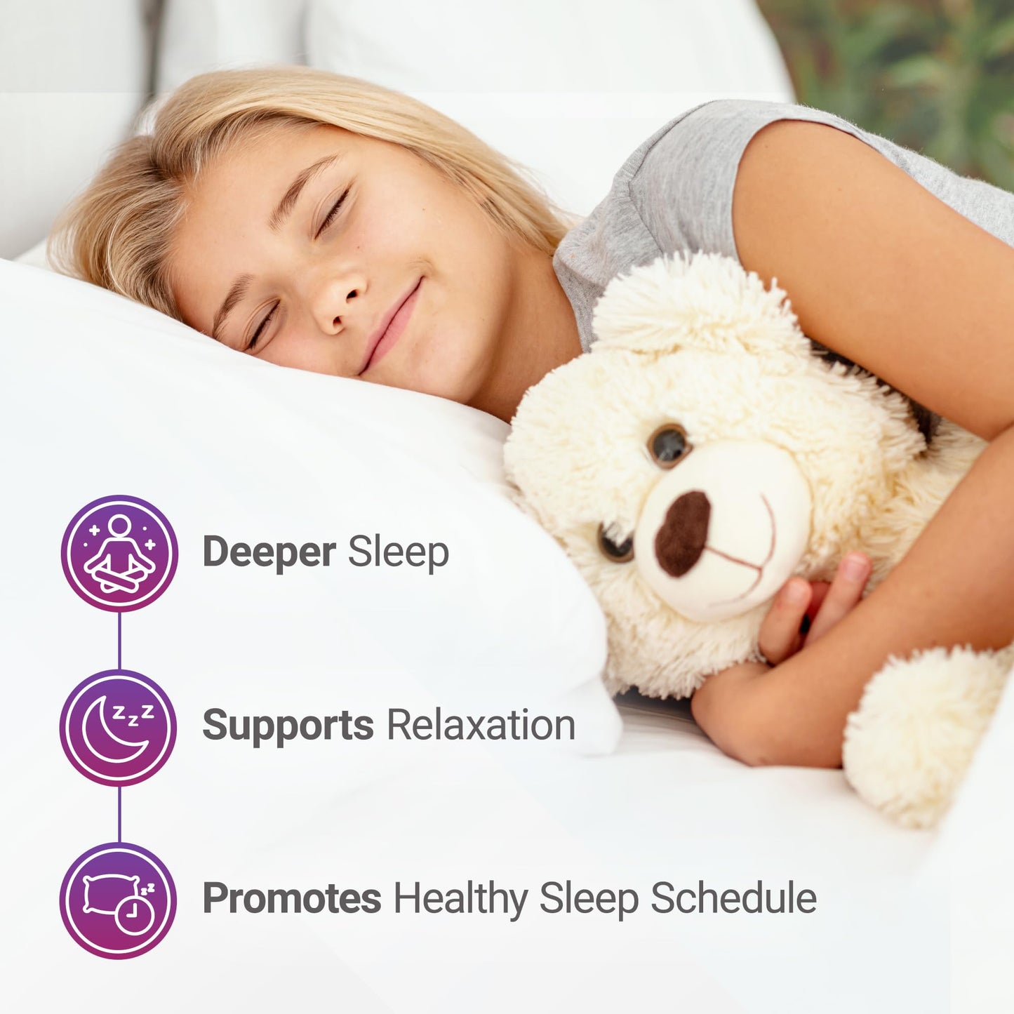 Nested Naturals Luna Kids Sugar-Free Sleep Aid Tablets, 120 Count
