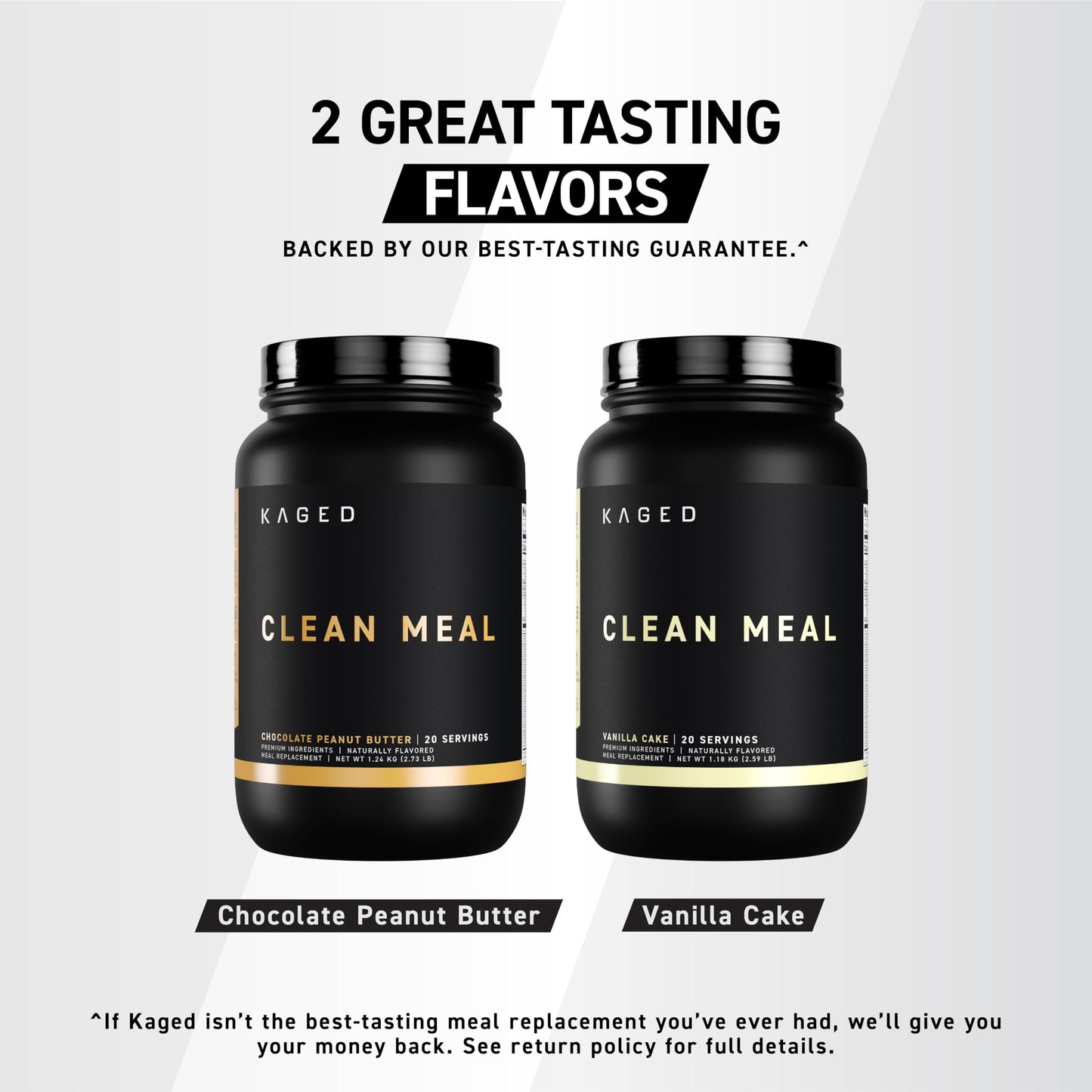 Kaged Clean Meal Powder Vanilla Cake, 41.76 Ounce