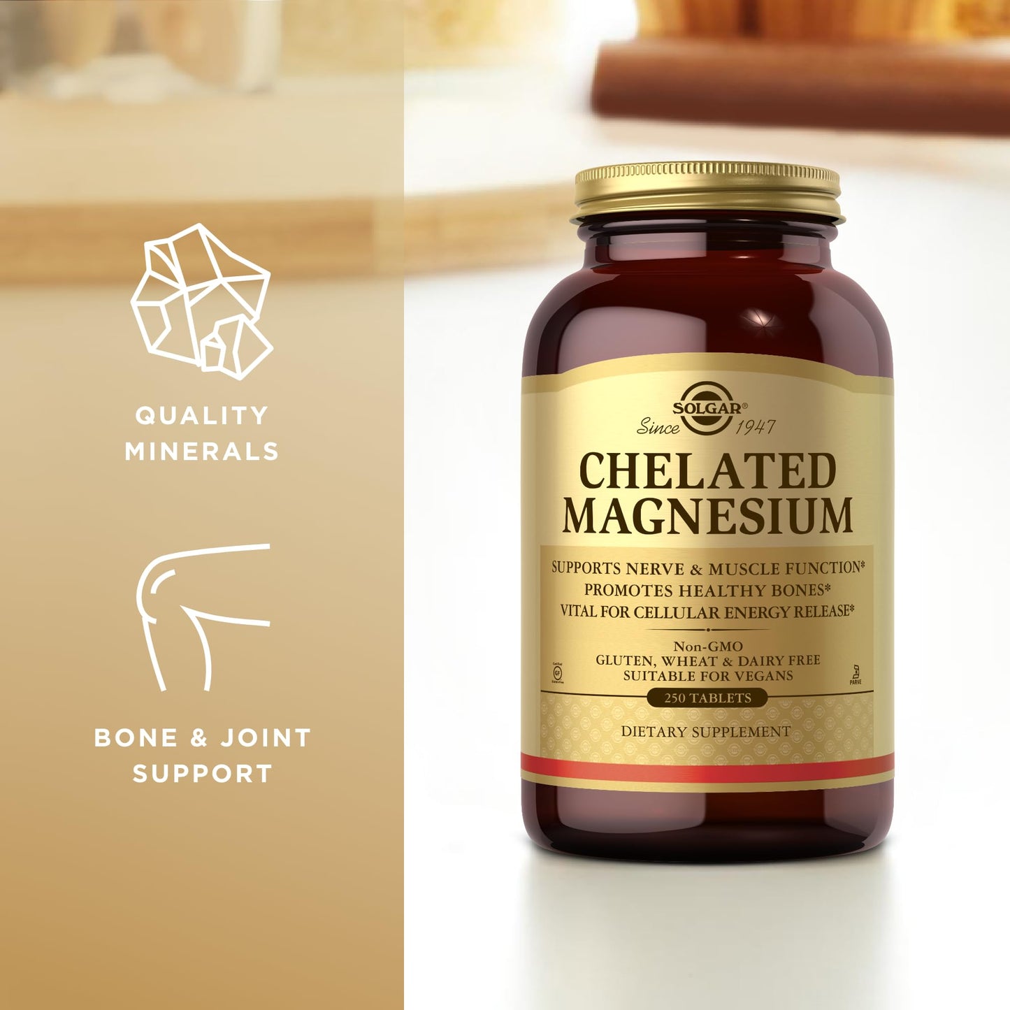 Solgar Chelated Magnesium 500 Tablets