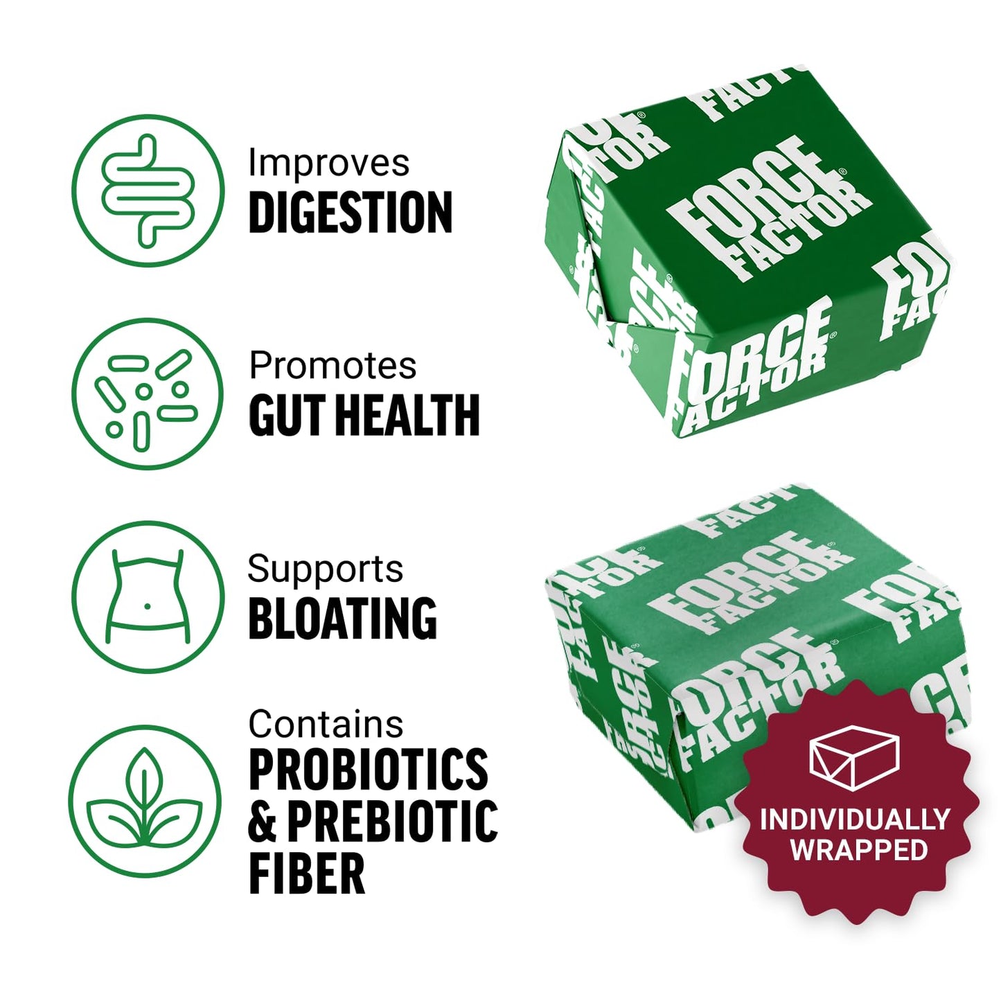 Force Factor Smarter Greens Superfood Chews Soft Chews 60 Count