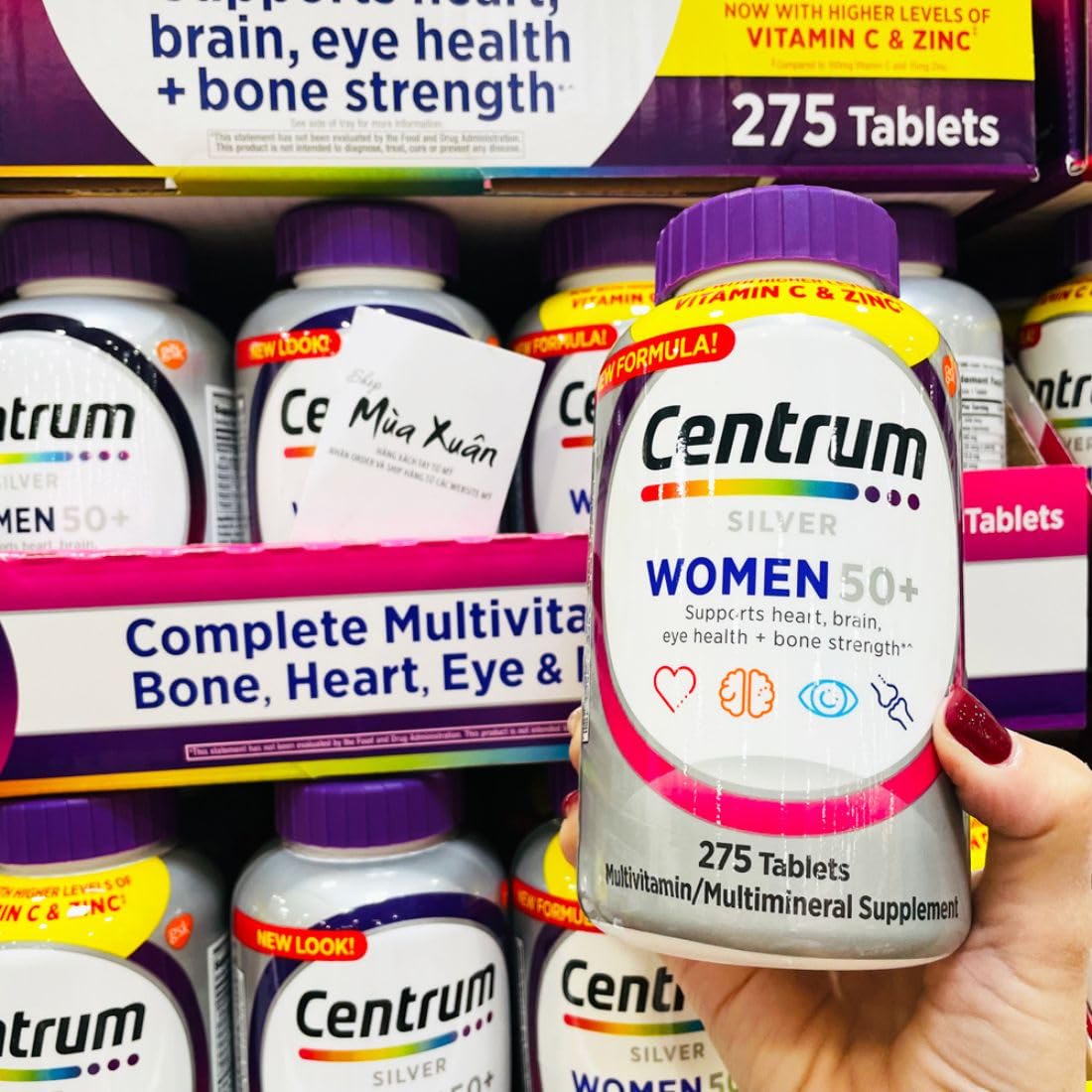Centrum Silver Women 50+ Multivitamin Multimineral Tablet 250 Count