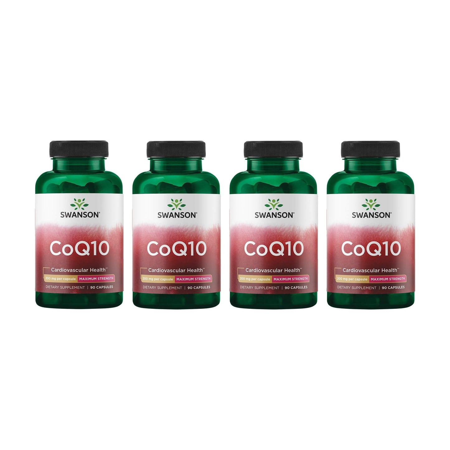 Swanson Ultra CoQ10 200 mg Cardiovascular and Cellular Energy Supplement VEGAN CAPSULES 360