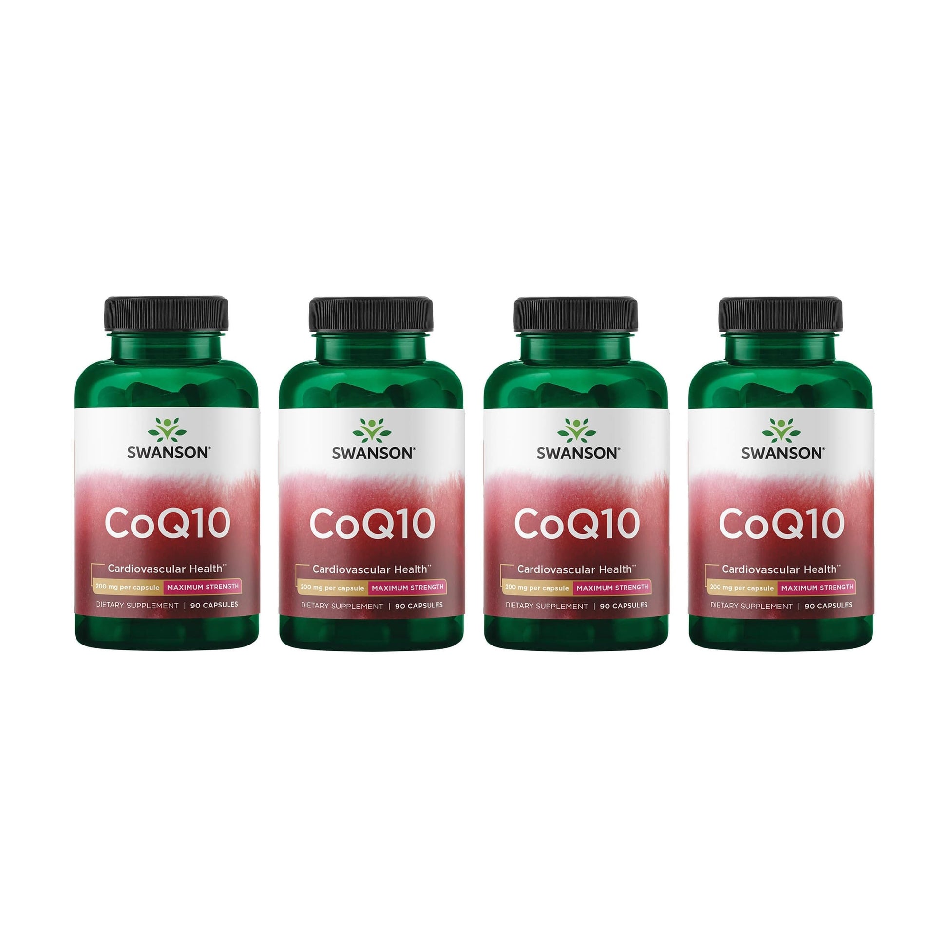 Swanson Ultra CoQ10 200 mg Cardiovascular and Cellular Energy Supplement VEGAN CAPSULES 360