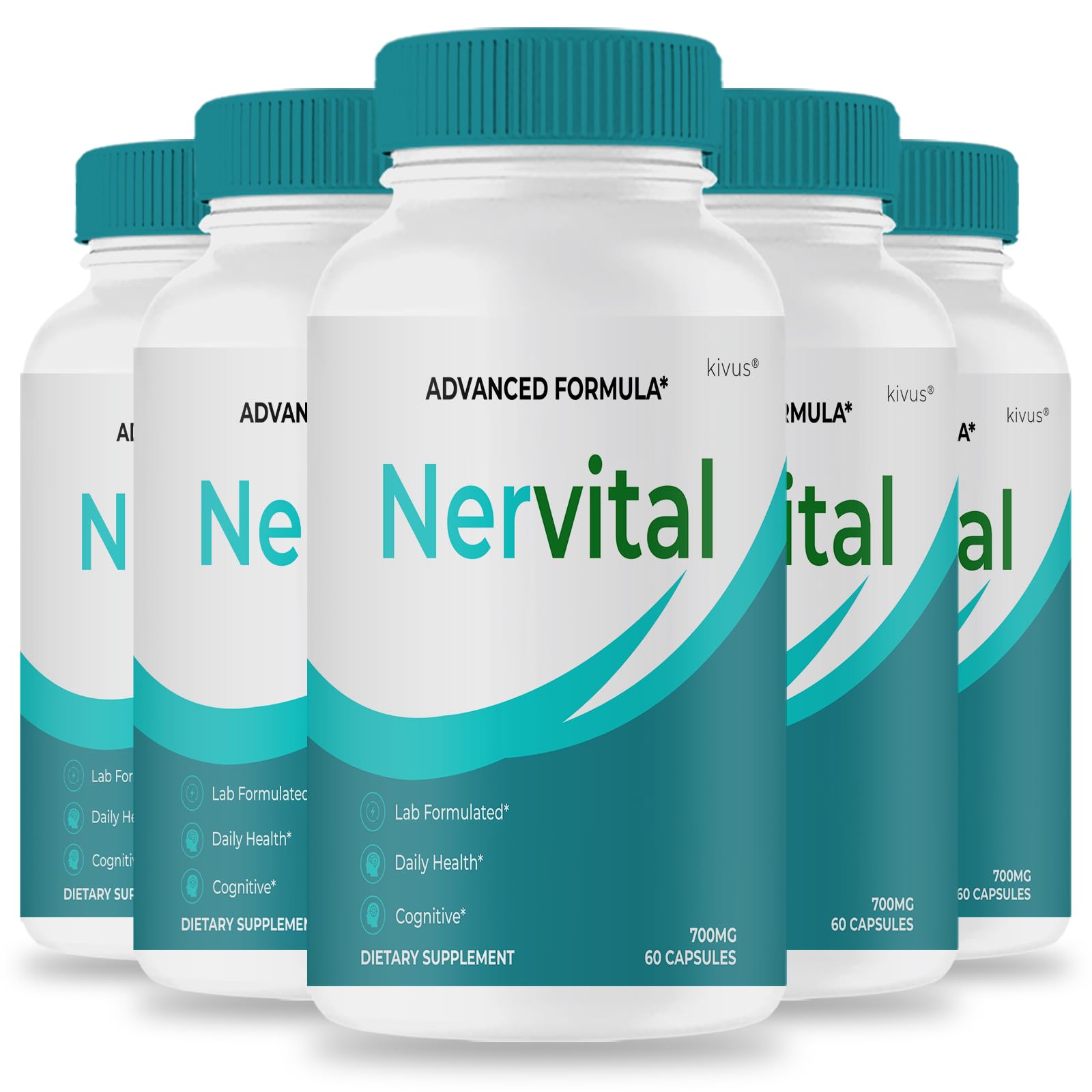 Kivus Nervital Capsule Formula 300 Capsules