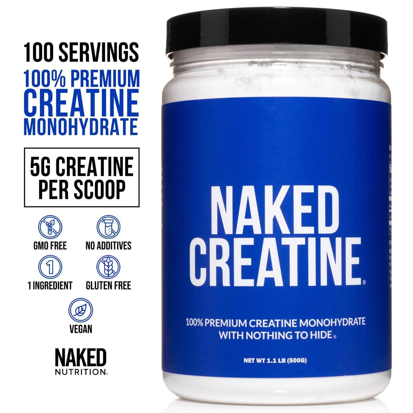 NAKED Pea Protein Isolate Powder (33.6)