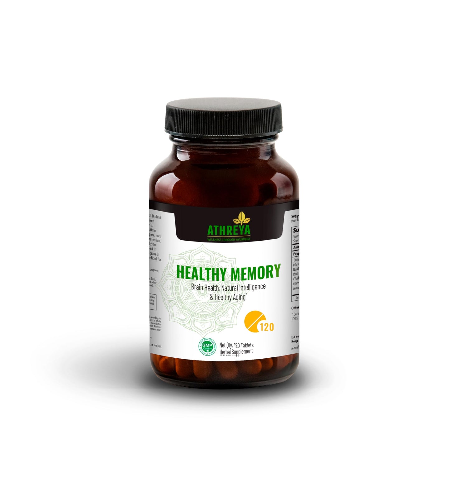 Athreya Healthy Memory Capsules 120 Count