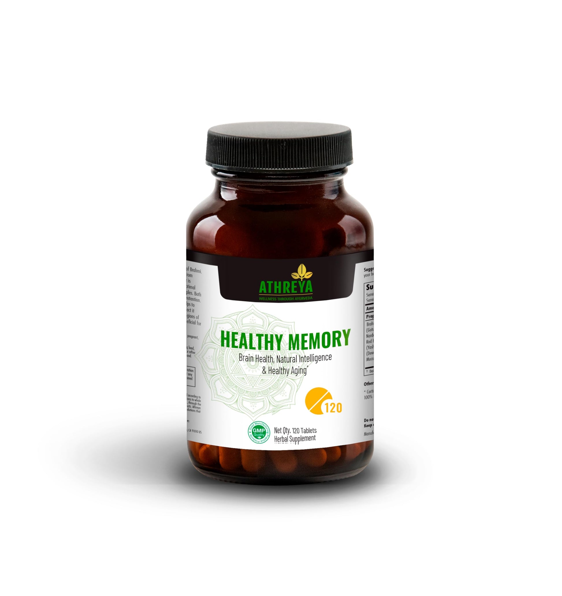 Athreya Healthy Memory Capsules 120 Count