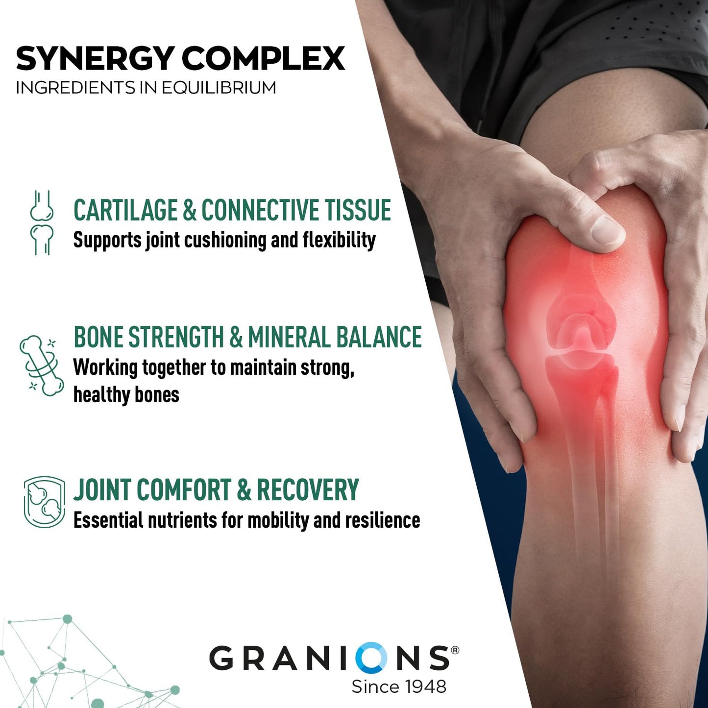 Granions Glucosamine Chondroitin MSM Complex Powder Pack of 2