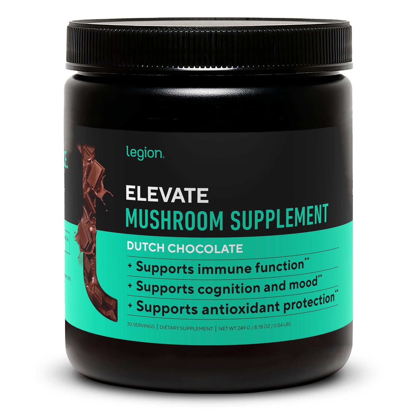 LEGION Elevate Mushroom Supplement Powder 8.78 Ounce