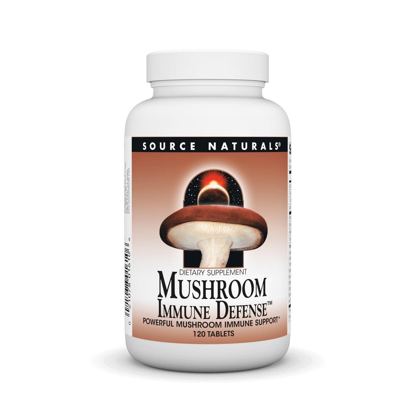 Source Naturals Mushroom Immune Defense, 120 Tablets