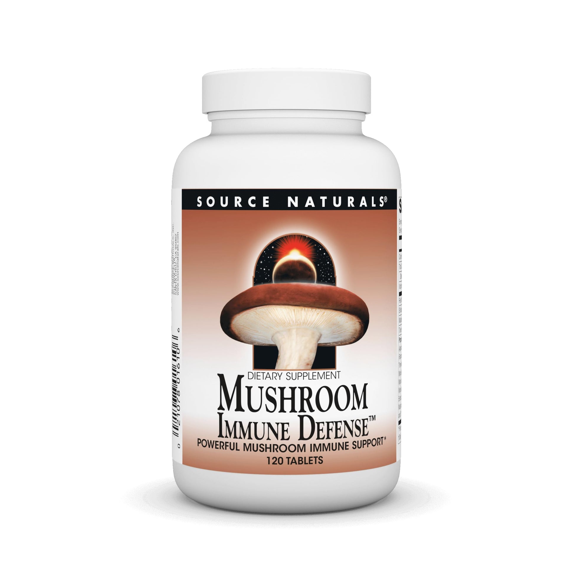 Source Naturals Mushroom Immune Defense, 120 Tablets