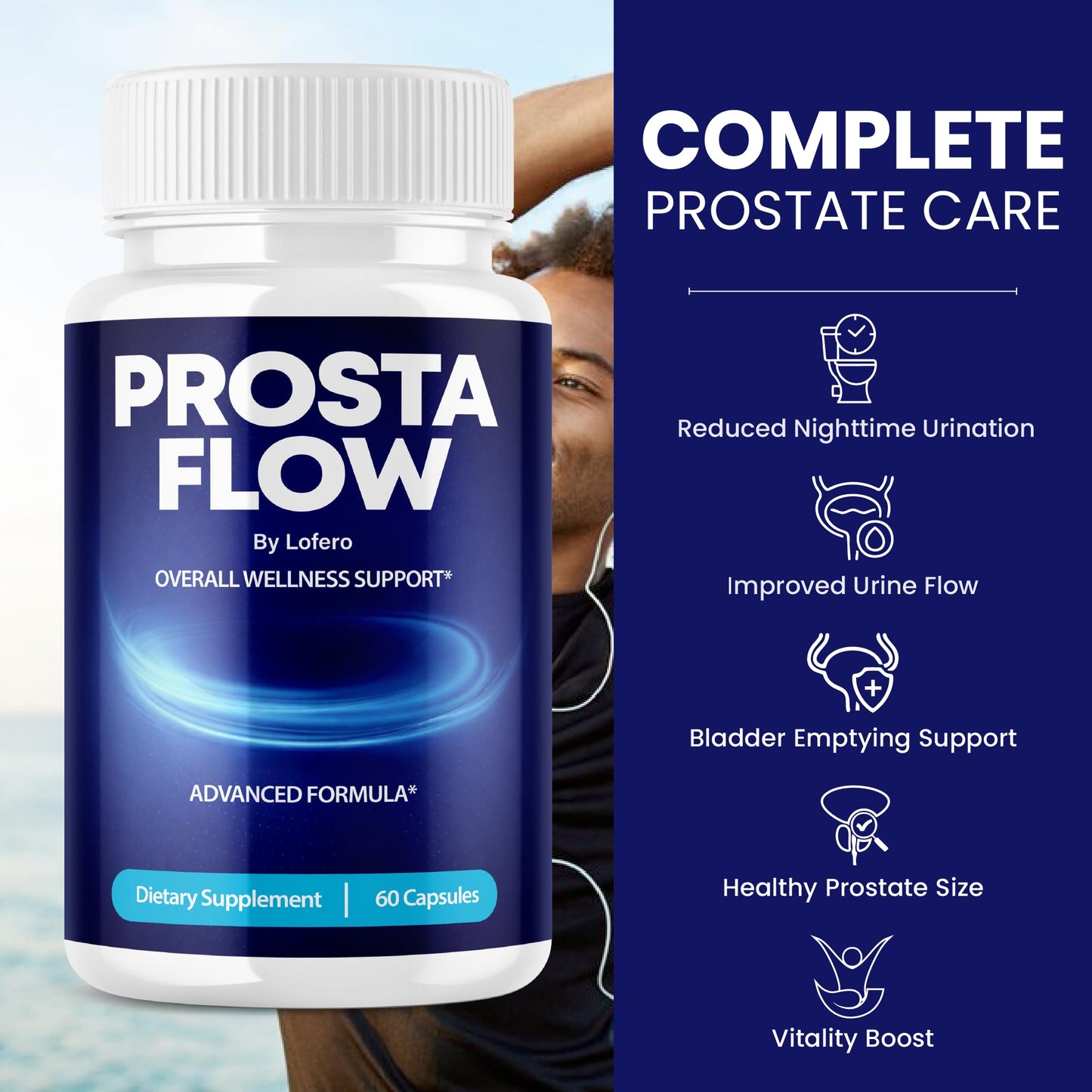Lofero Prosta Flow Capsules, 120 Capsules