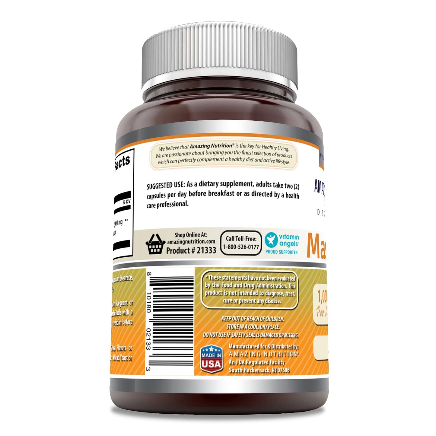 Amazing Nutrition Mastic Gum 1000 Mg Capsules 1 Capsule