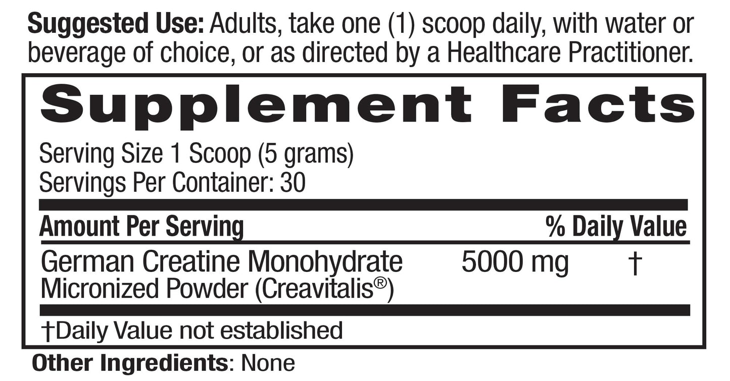 Emerald Laboratories German Creatine Monohydrate Micronized Powder, 5.29 oz