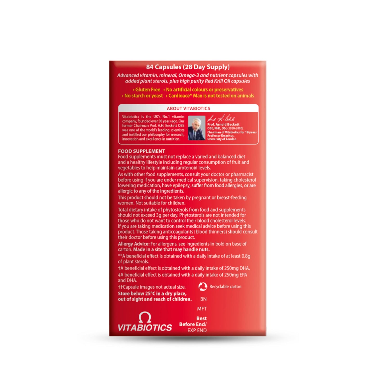 Cardioace Cardioace Max 84 Capsules