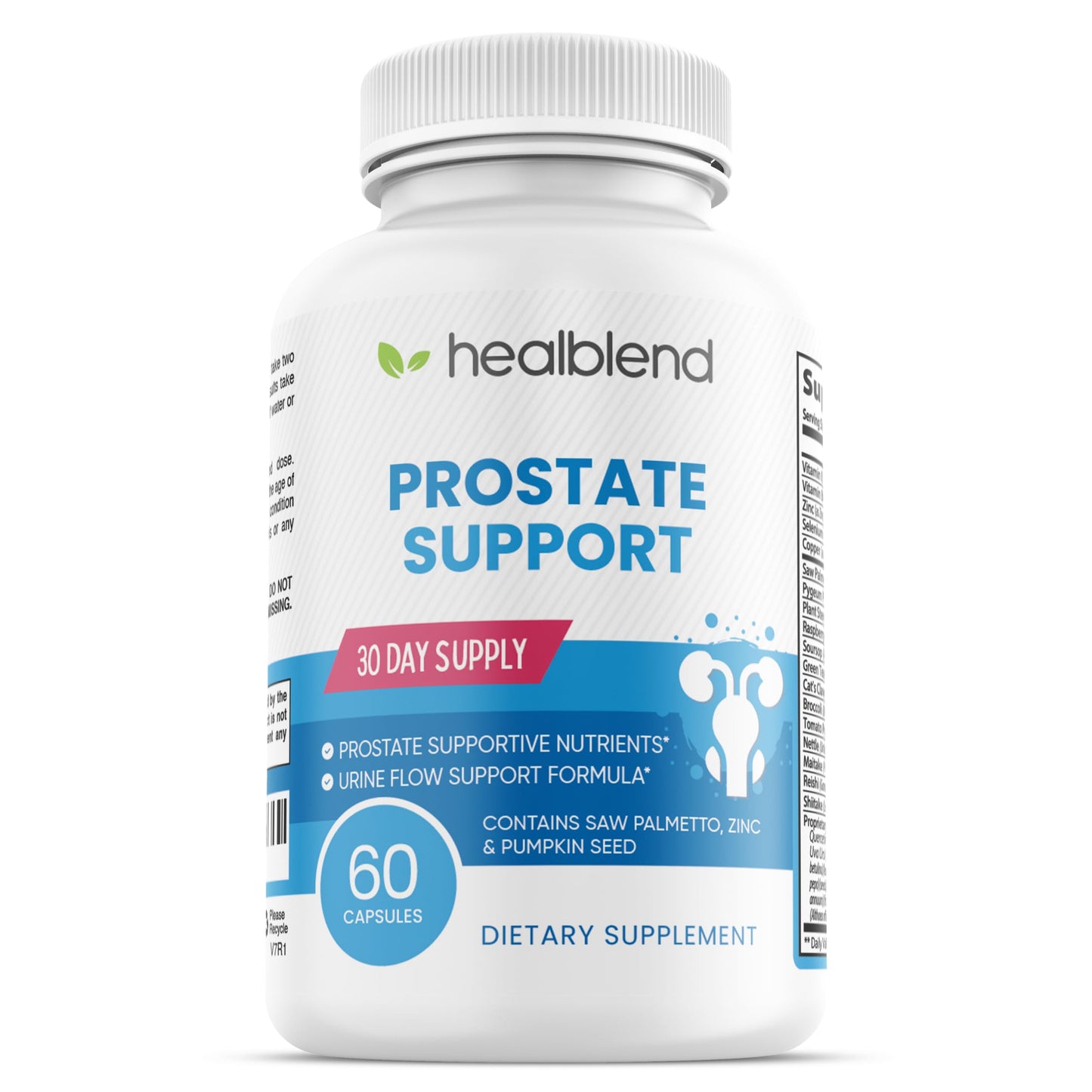 healblend Prostate Formula Prostate Support Supplement Capsule 60 Capsules