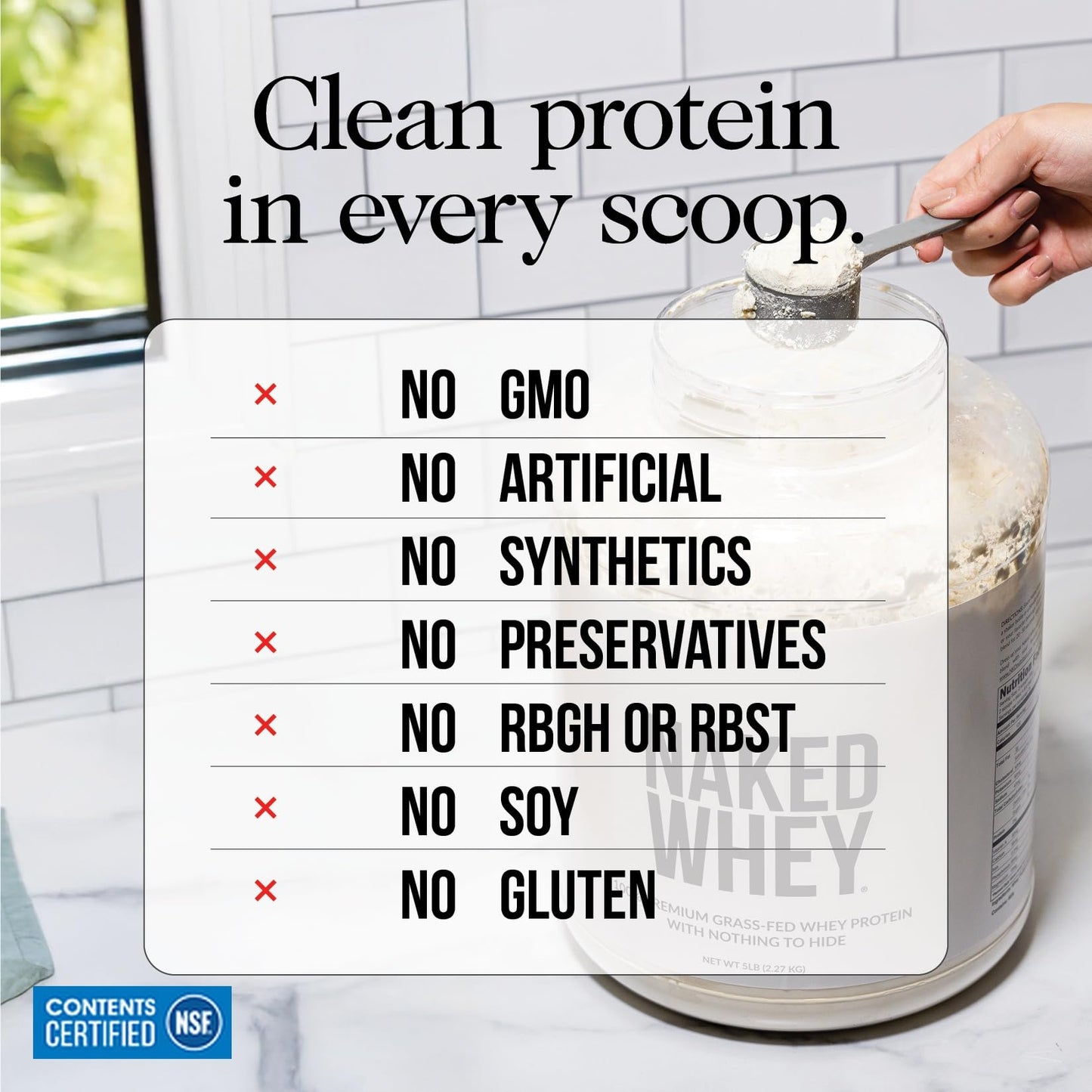 NAKED Whey Protein Powder 32