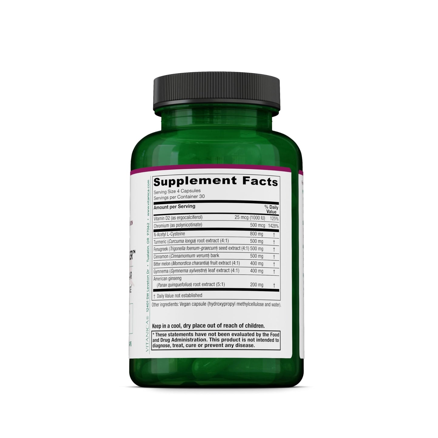 Vitanica Metabolic Manager 120 Capsules